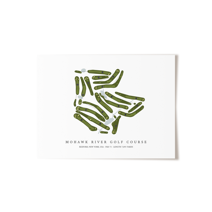 Mohawk River Golf Course | Golf Course Map
