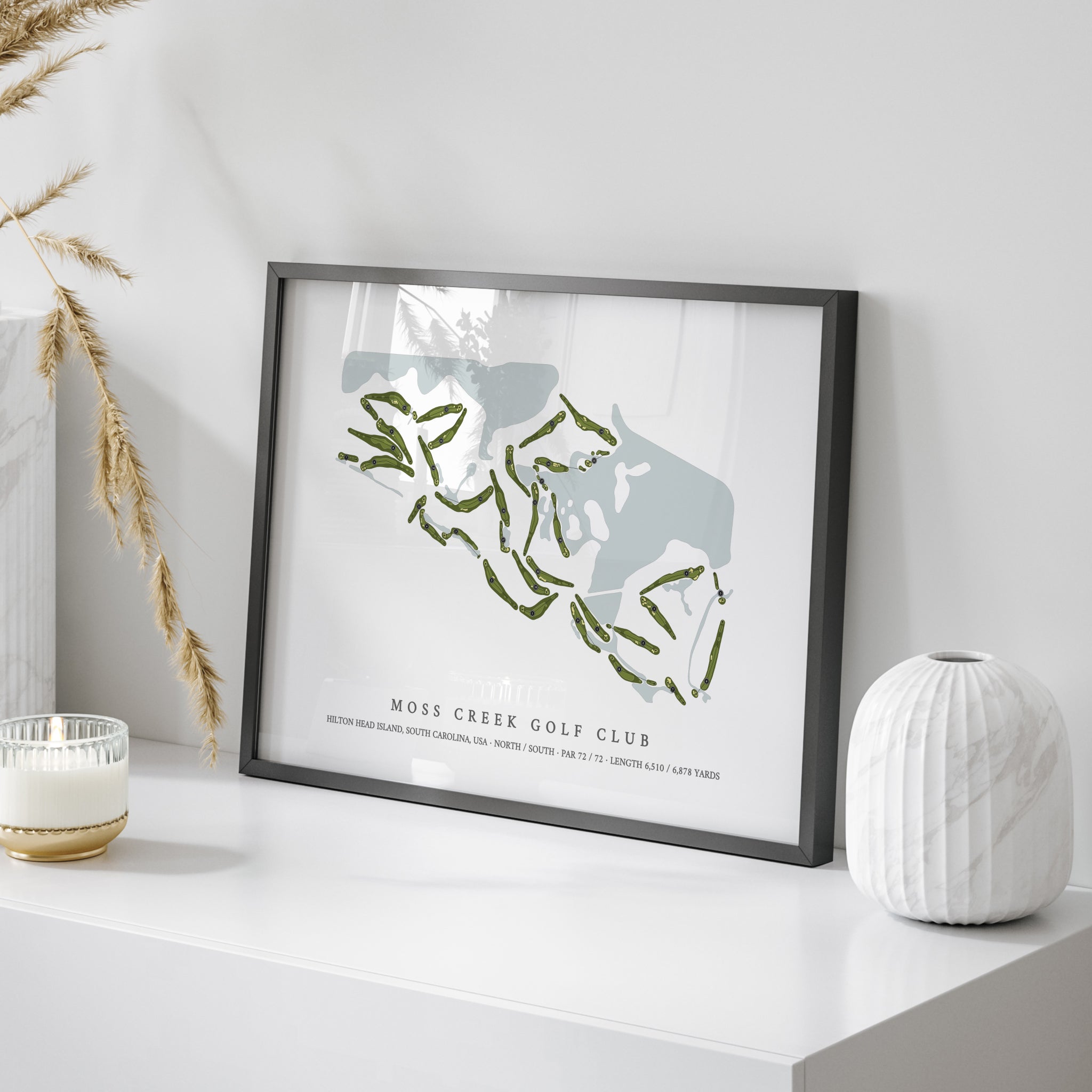 Moss Creek Golf Club | Golf Course Map | On Table 