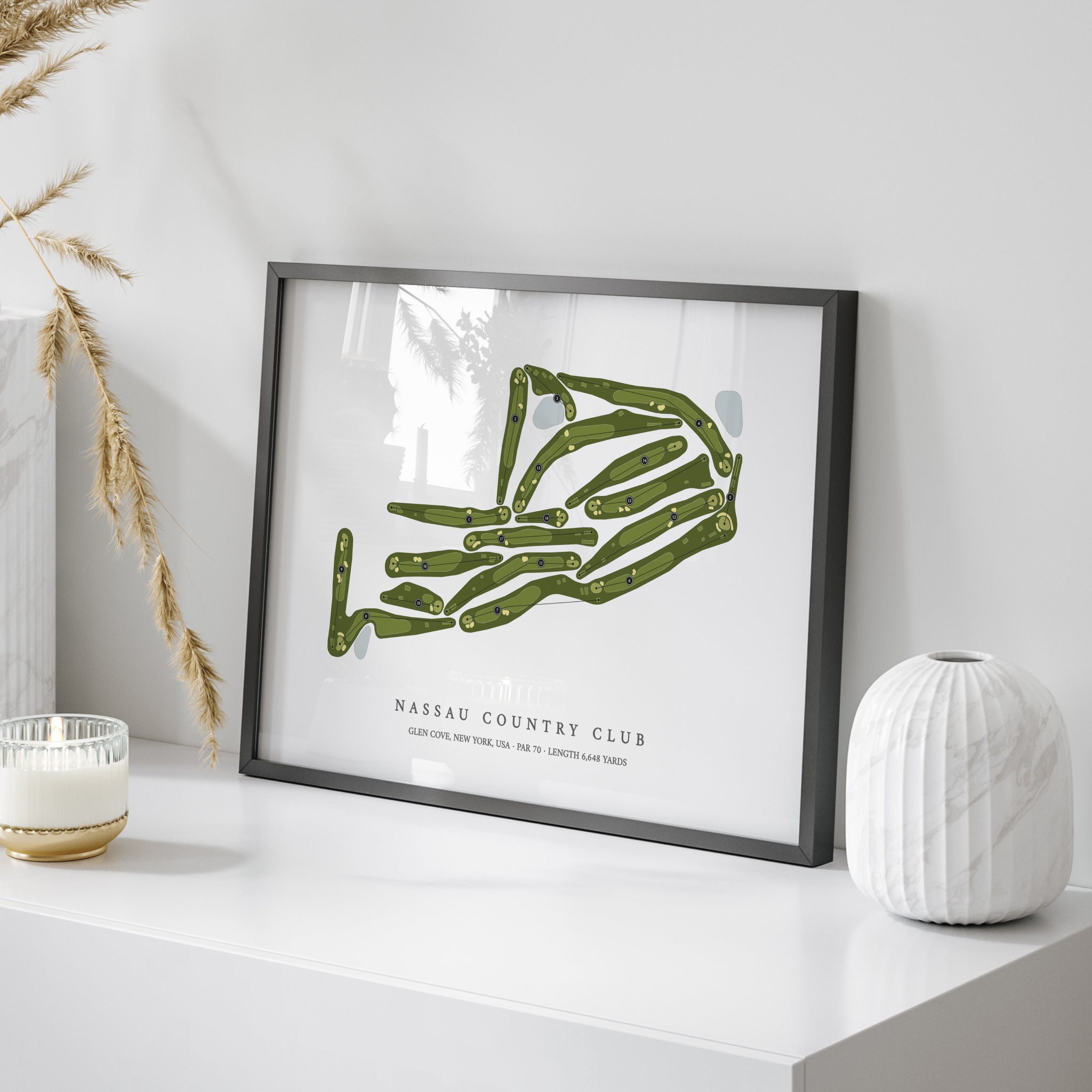 Nassau Country Club | Golf Course Map | On Table 