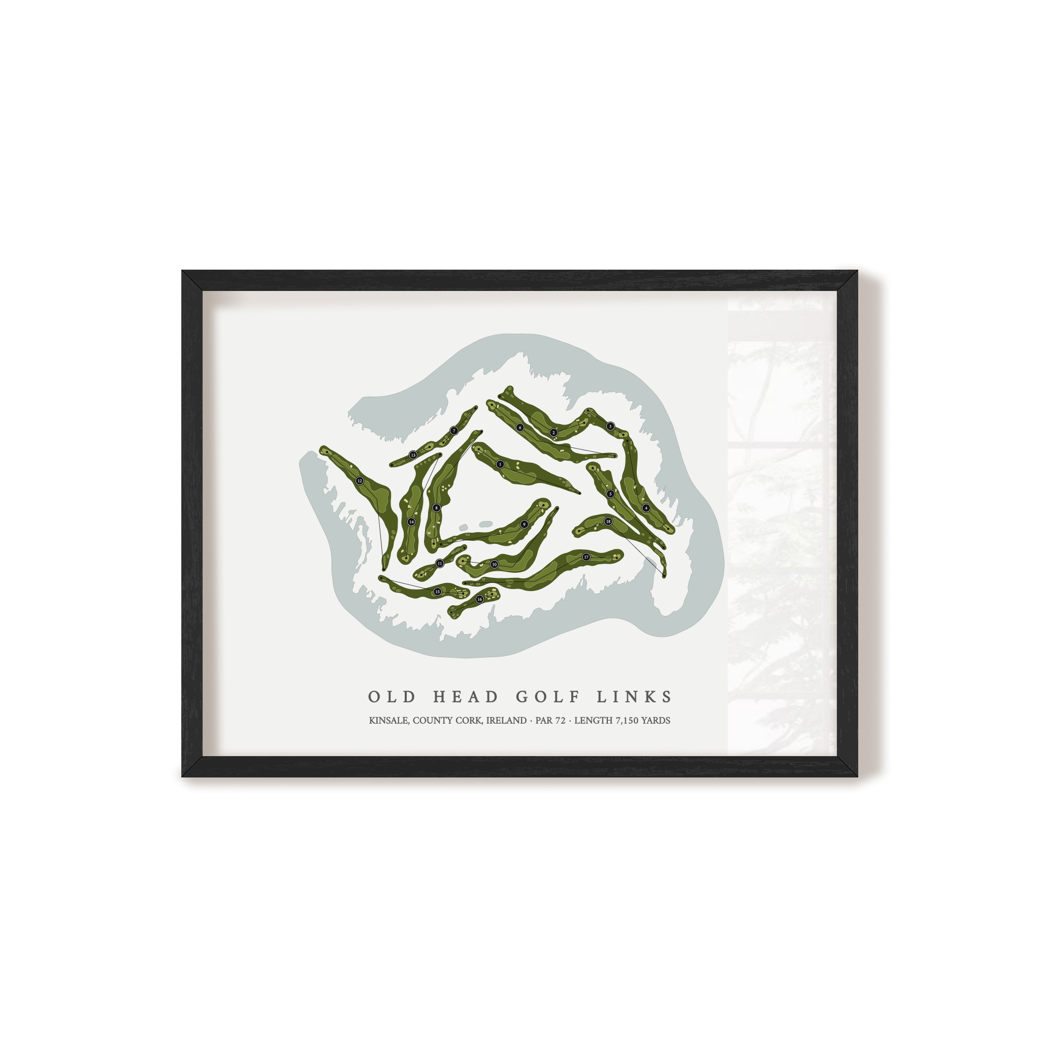 Old Head Golf Links | Golf Course Print | Black+Frame 