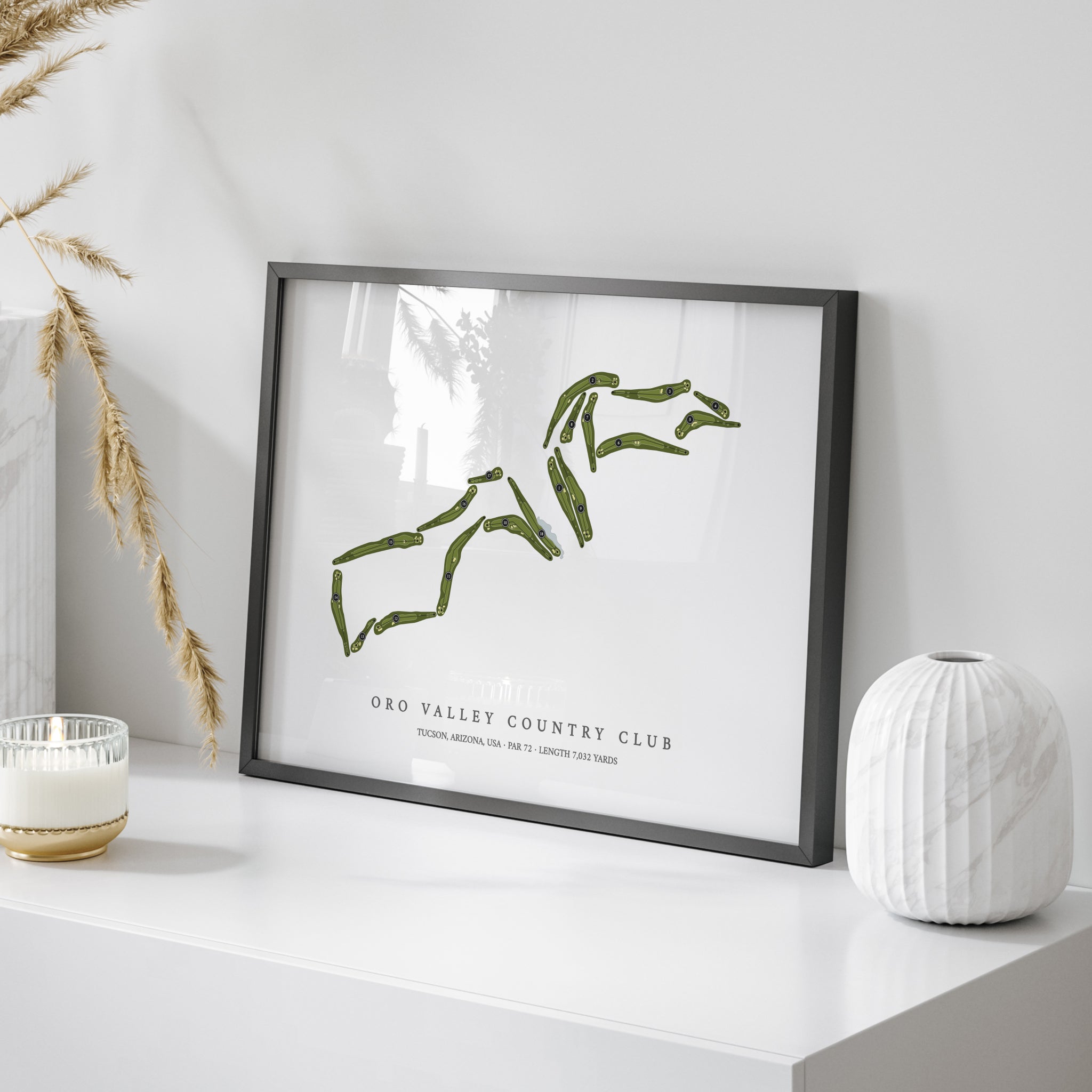 Oro Valley Country Club | Golf Course Map | On+Table 