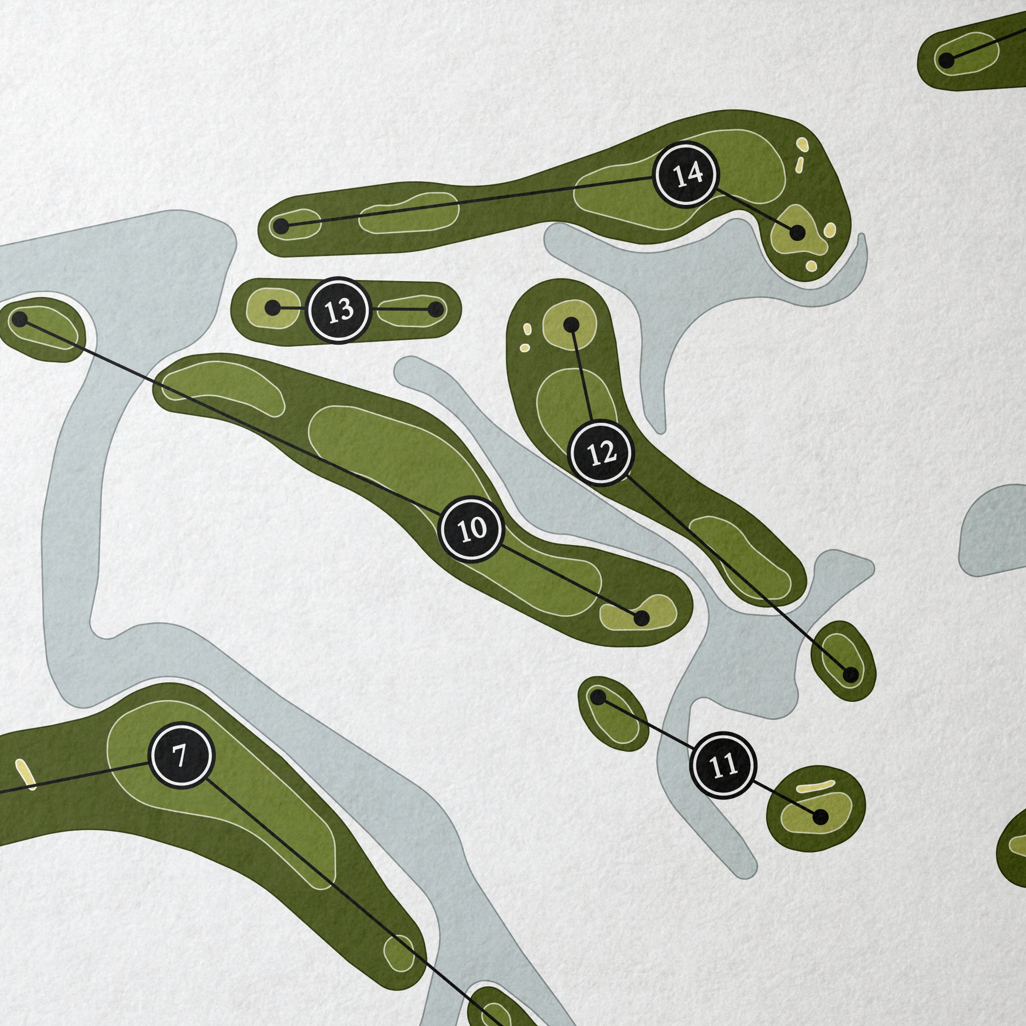 PGA National - The Match | Golf Course Map | Close+Up