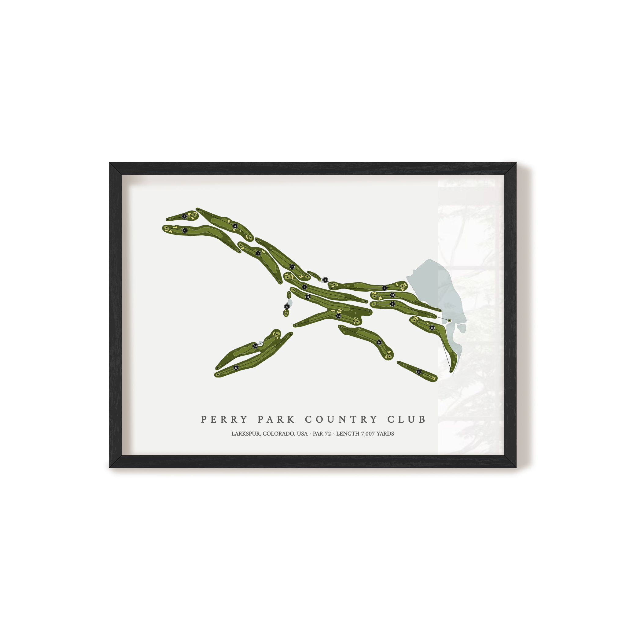Perry Park Country Club | Golf Course Print | Black+Frame