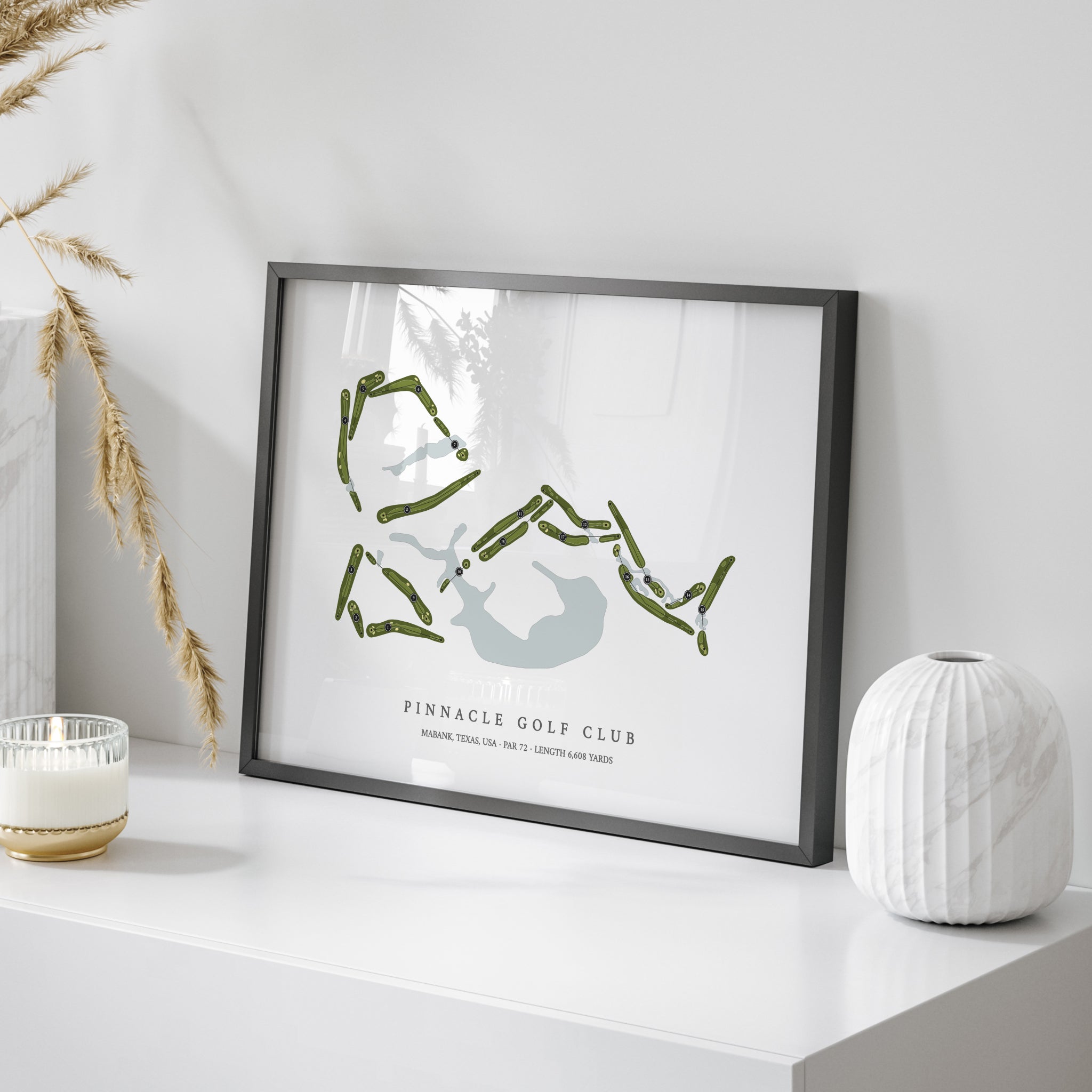 Pinnacle Golf Club | Golf Course Map | On+Table