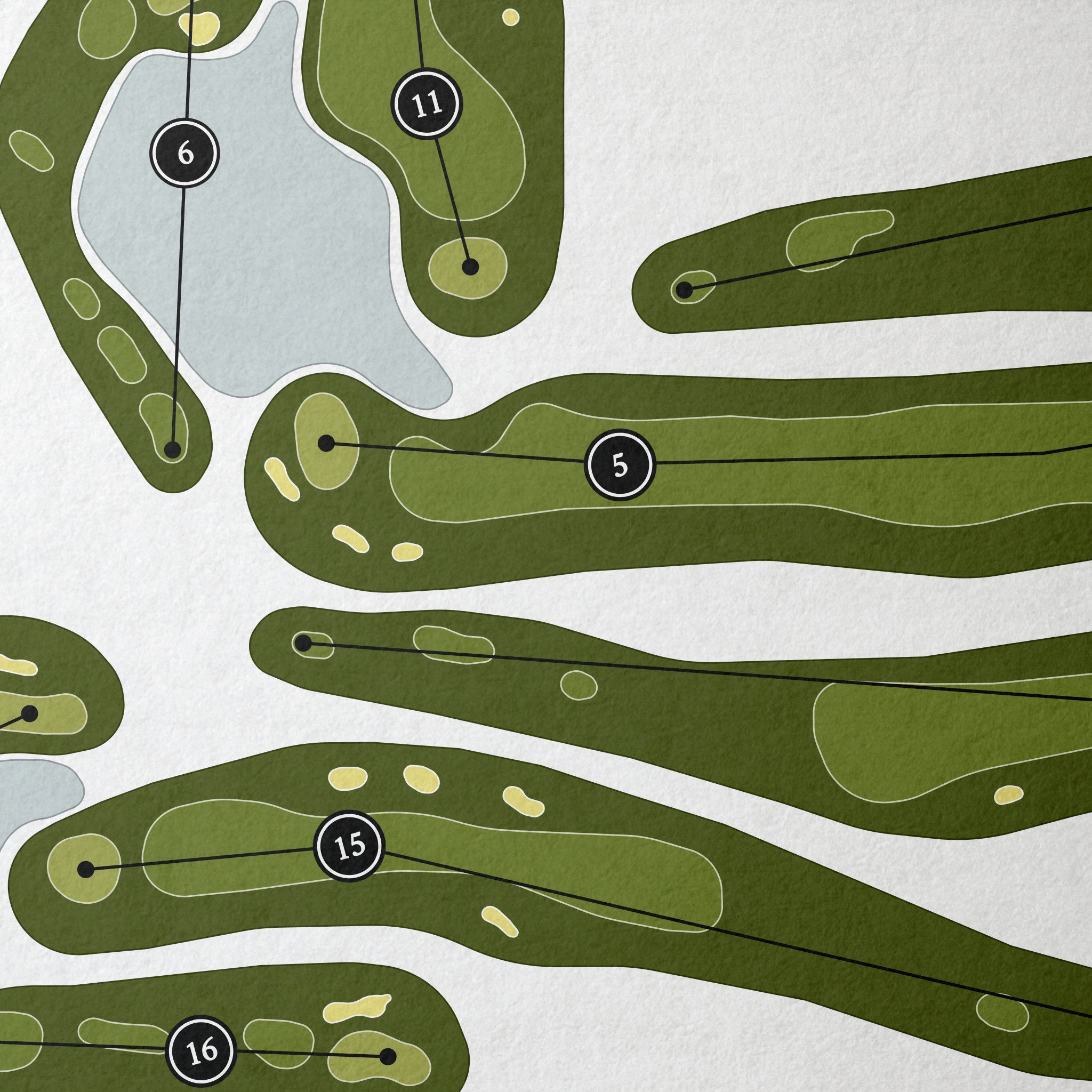 Quail Valley Golf Course | Golf Course Map | Close+Up 