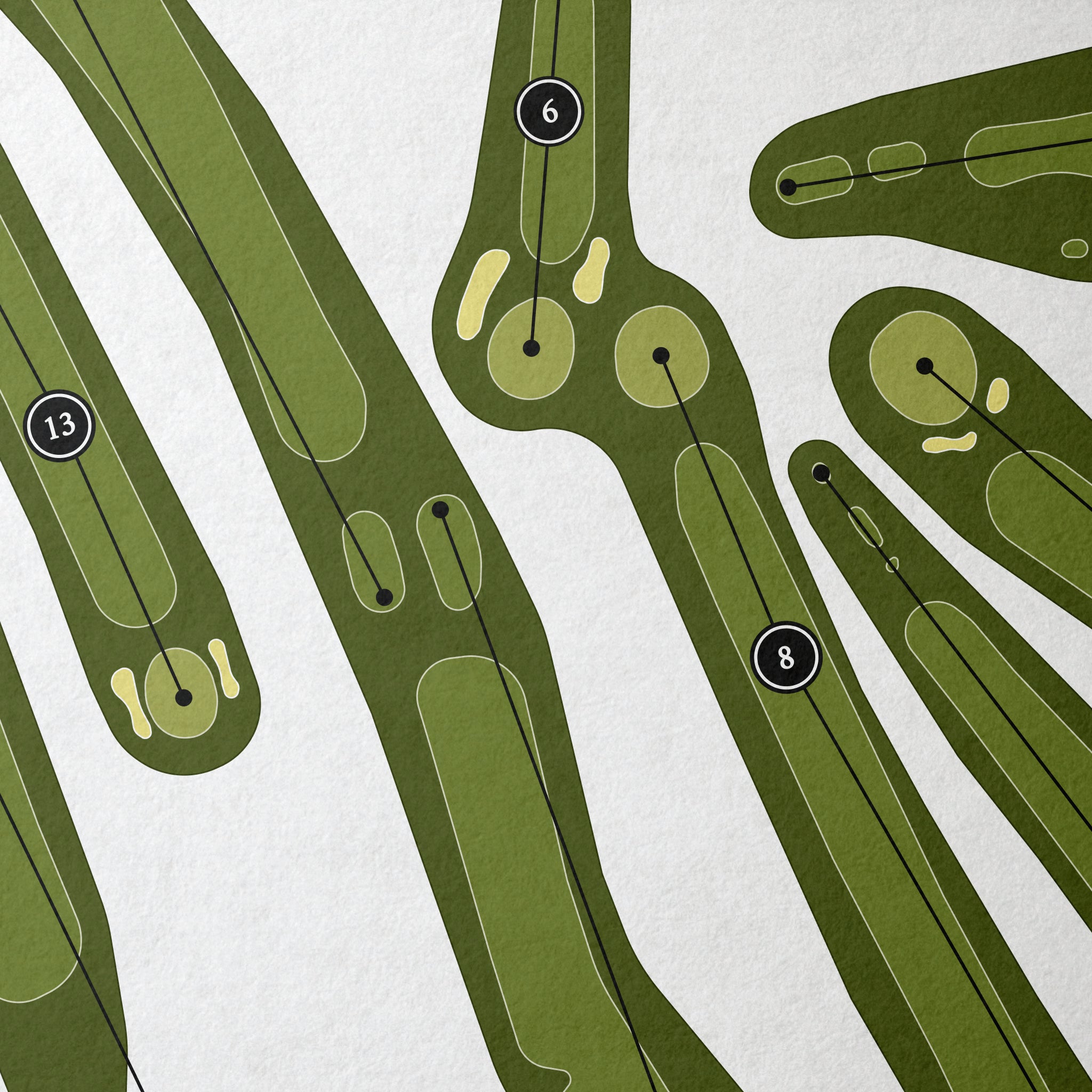 Red Carpet Golf | Golf Course Map | Close+Up