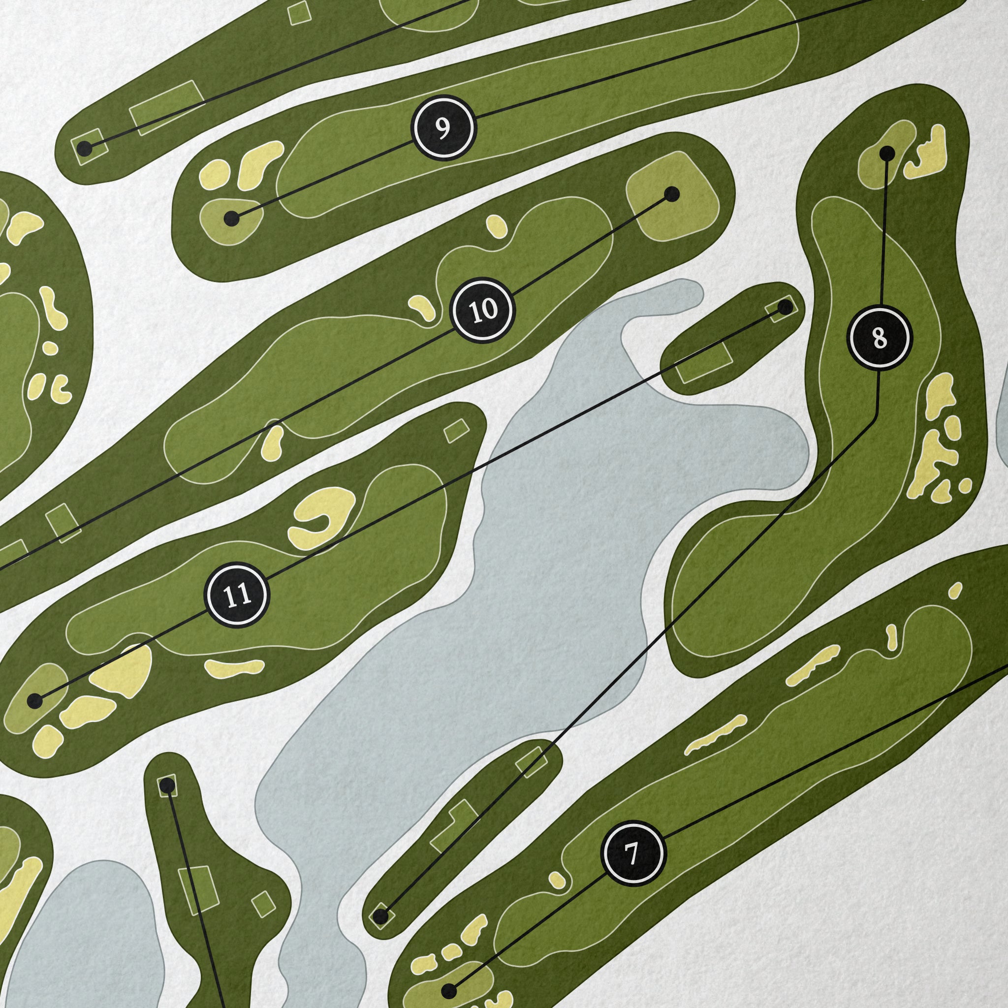 Renaissance Golf Club | Golf Course Map | Close+Up 