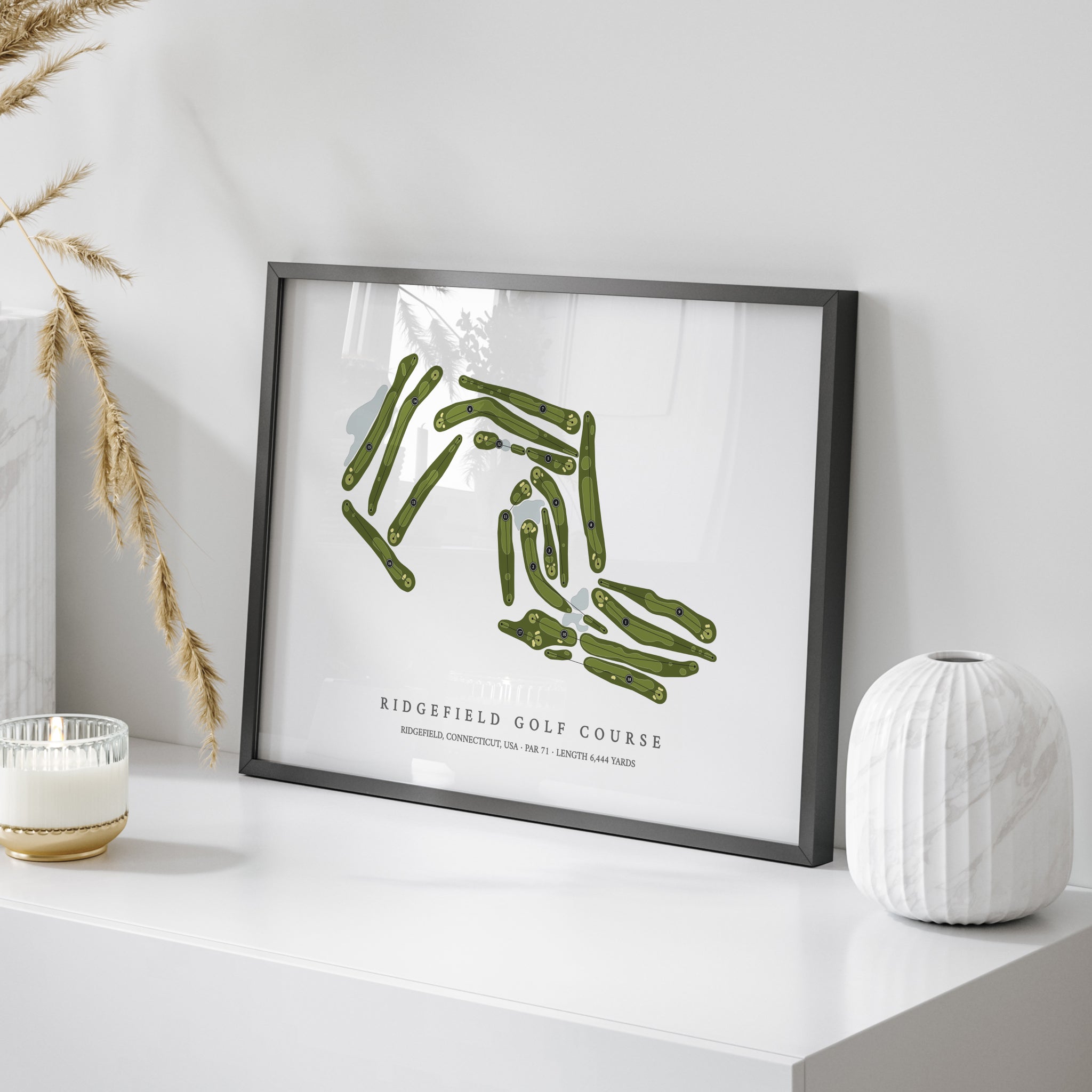 Ridgefield Golf Course | Golf Course Map | On Table 