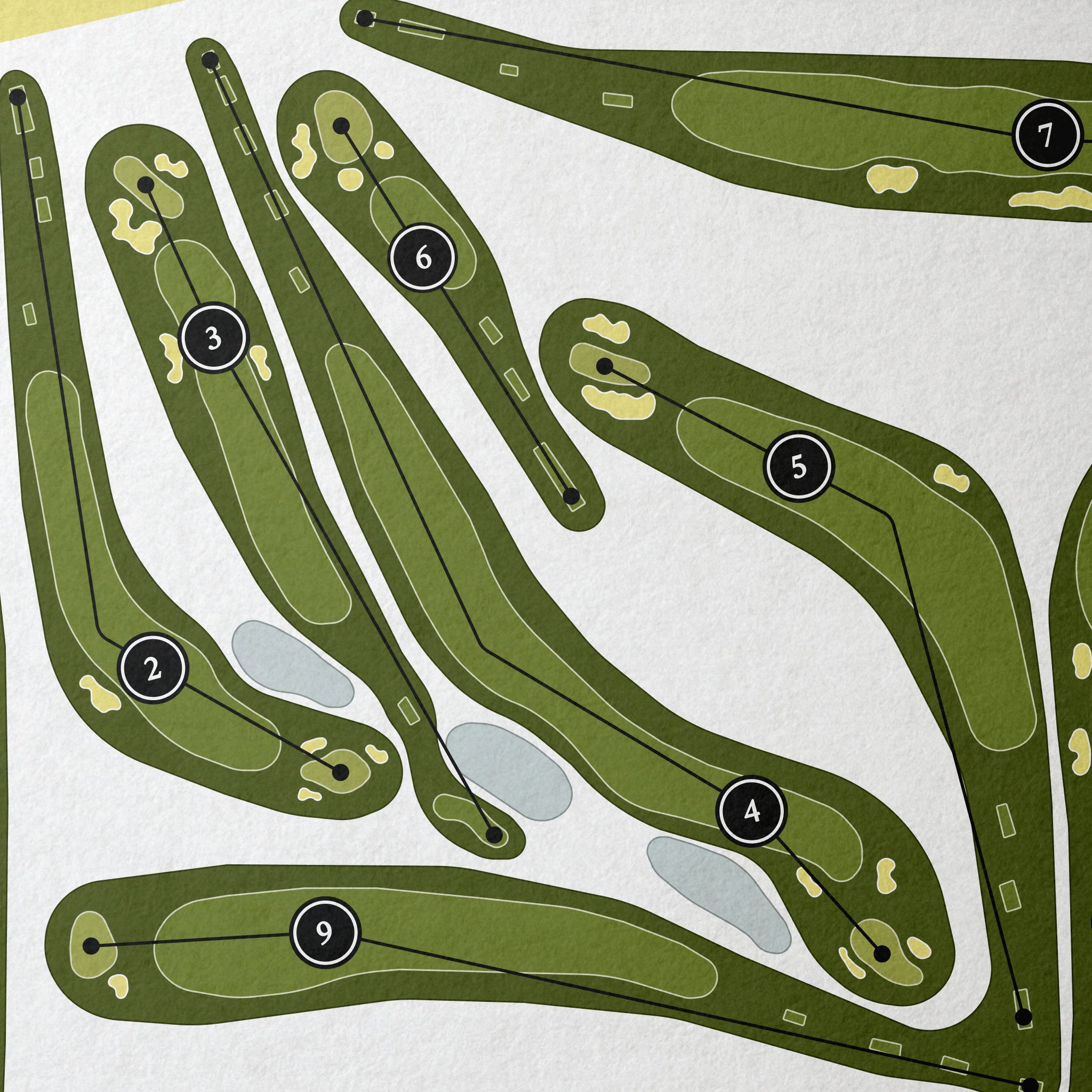 Riomar Country Club | Golf Course Map | Close+Up 
