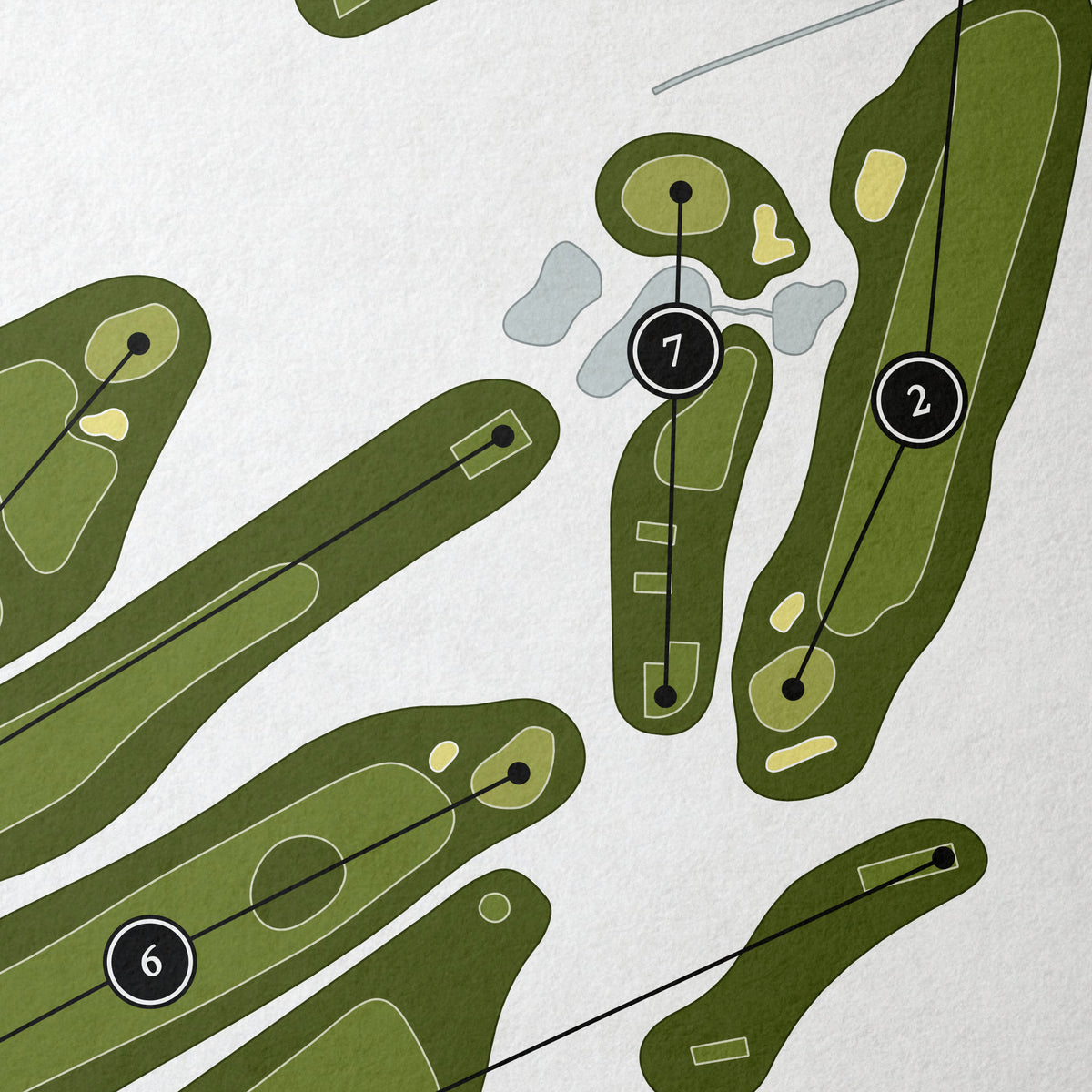 Rockport Golf Club | Golf Course Map | Close Up 