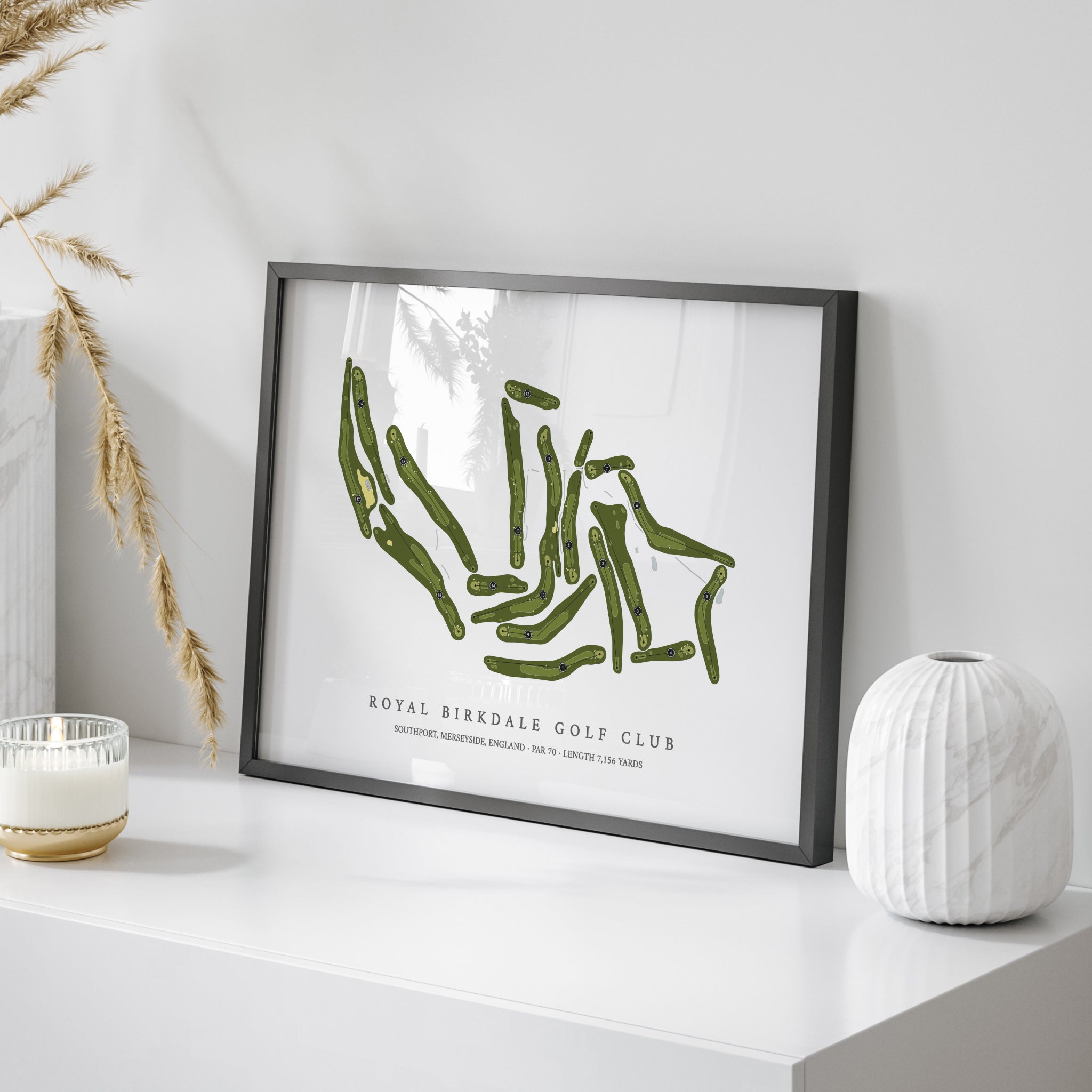 Royal Birkdale Golf Club | Golf Course Map | On Table