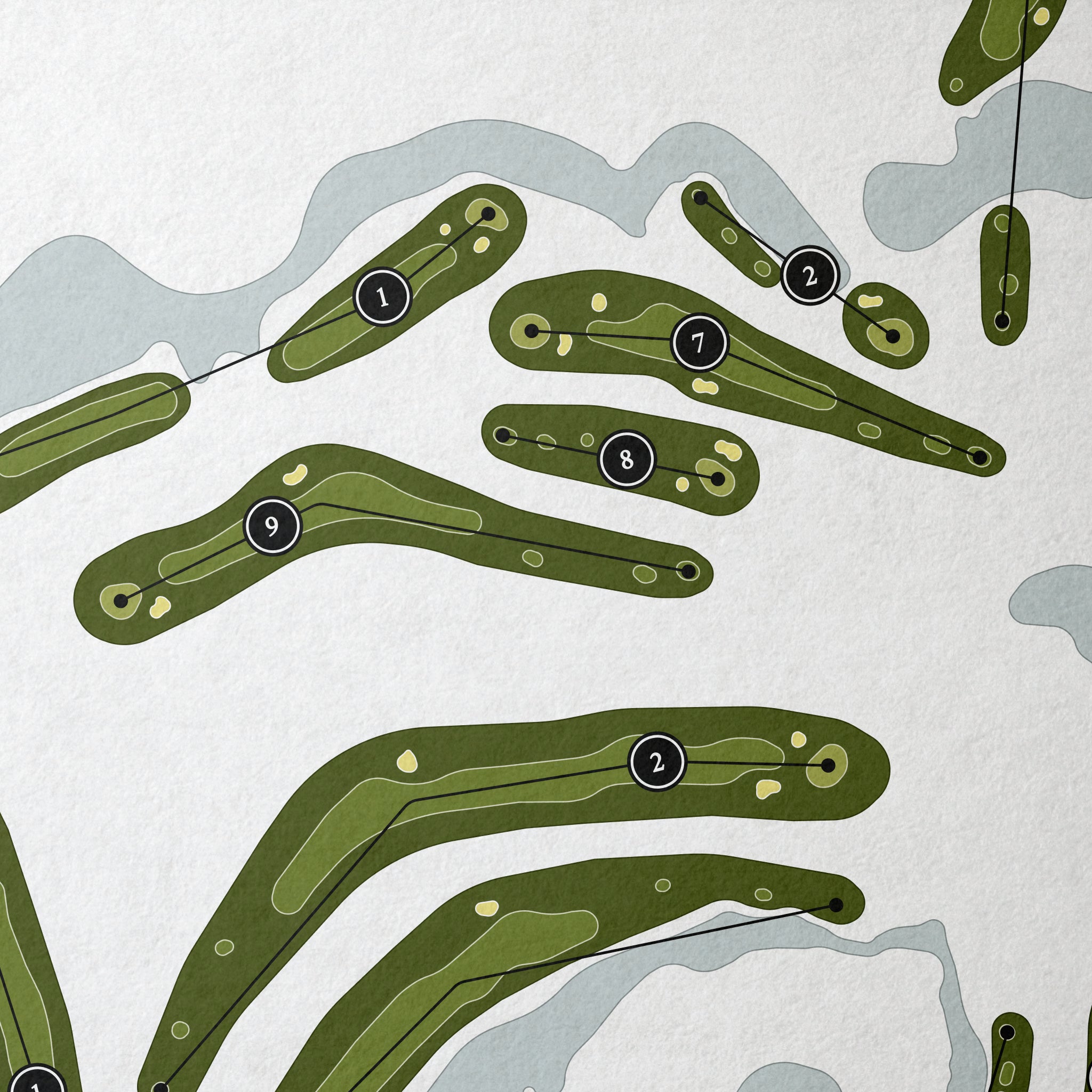 Sandpiper Bay Golf & Country Club | Golf Course Map | Close+Up 