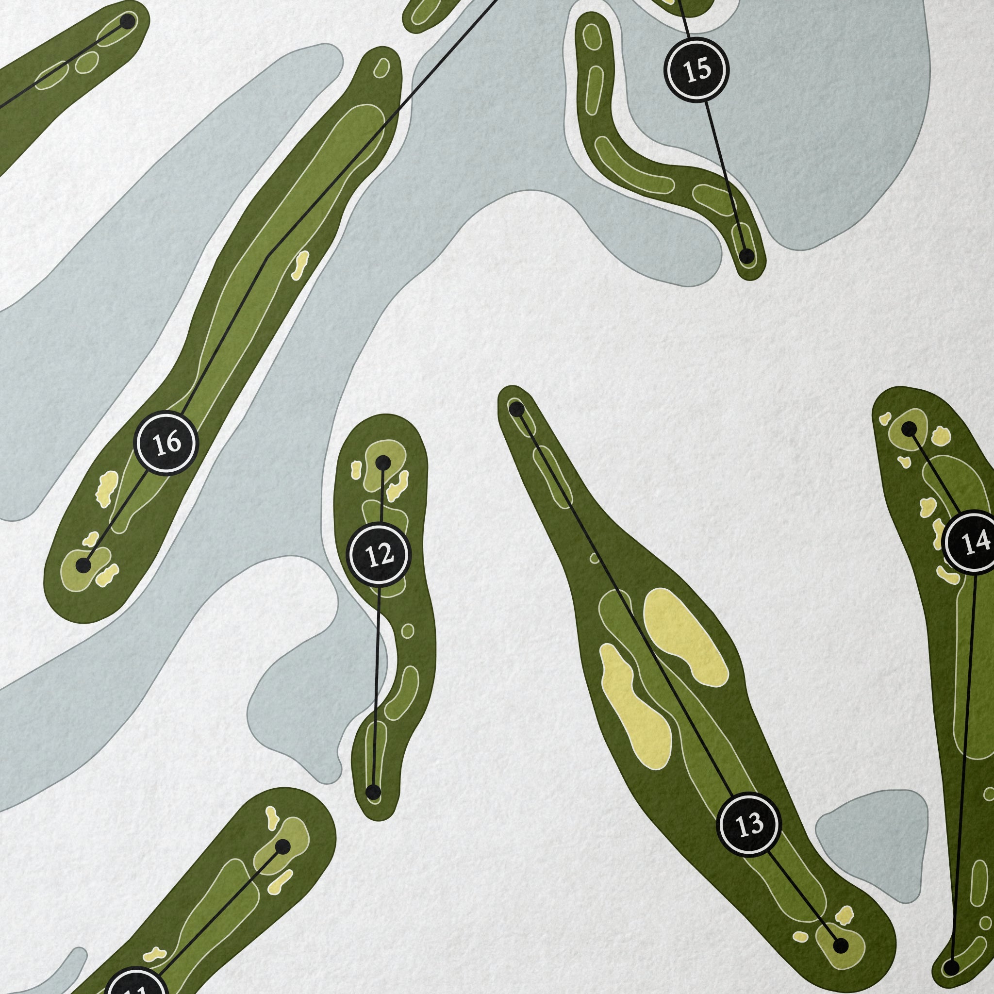 Seabrook Island Club - Ocean Winds Course | Golf Course Map | Close Up 