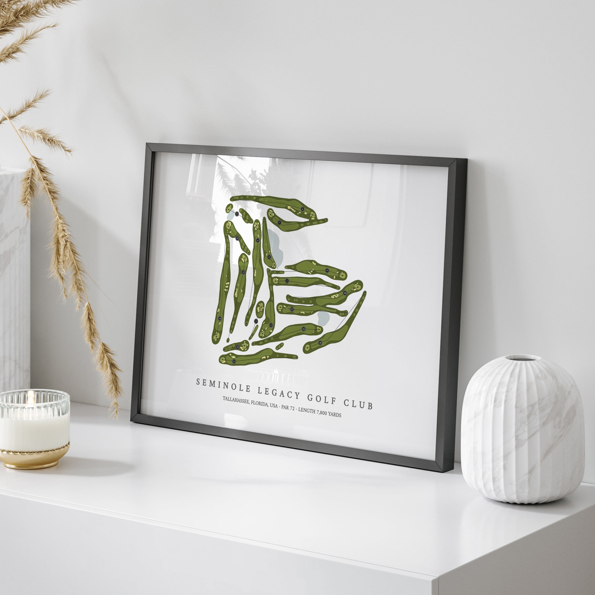 Seminole Legacy Golf Club | Golf Course Map | On Table 
