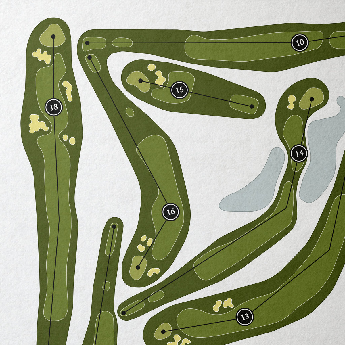 Sterling Farms Golf Course | Golf Course Map | Close Up