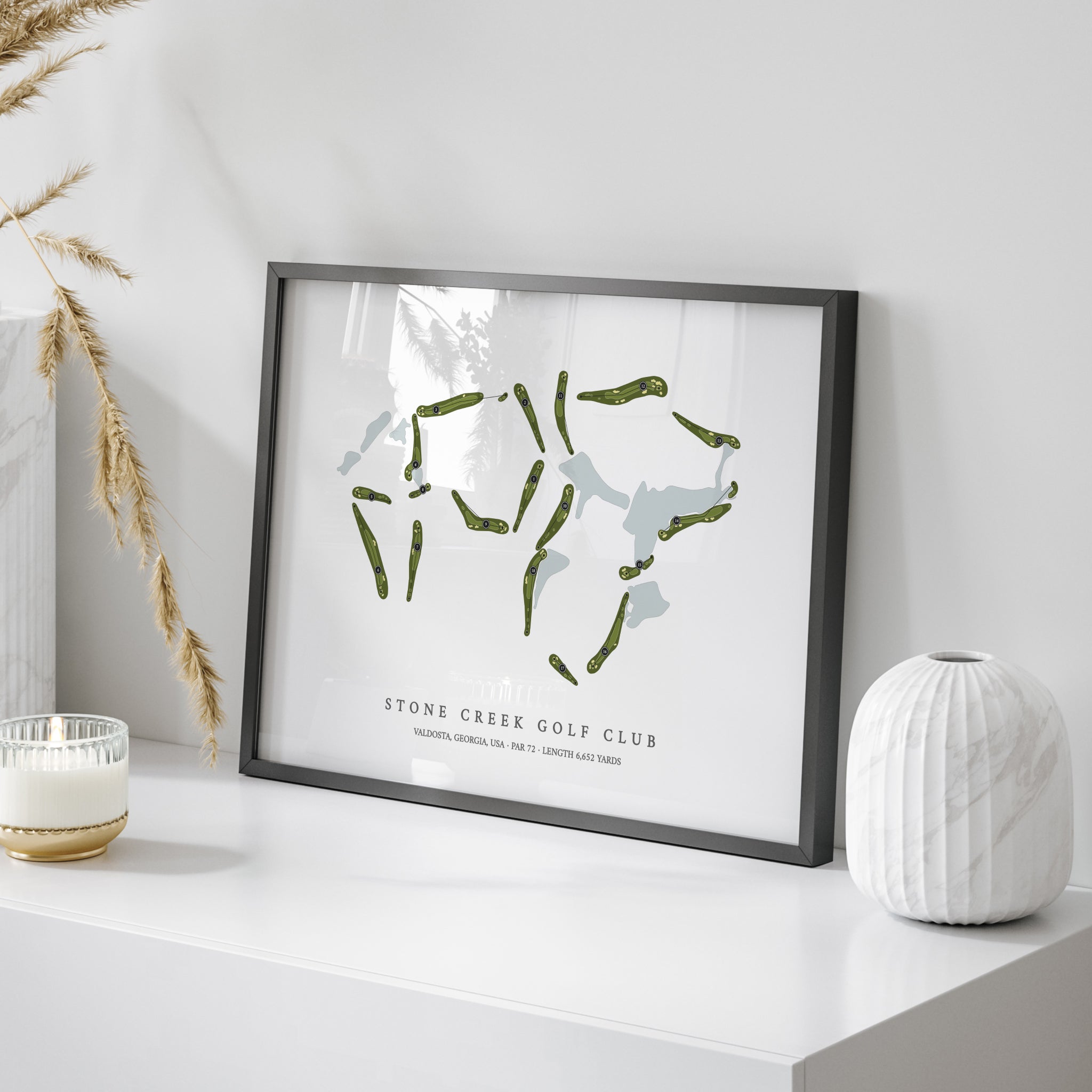 Stone Creek Golf Club | Golf Course Map | On Table 