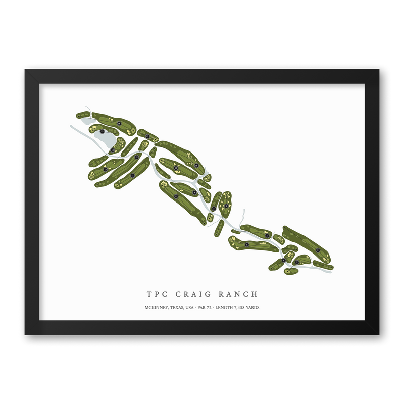 TPC Craig Ranch | Golf Course Map