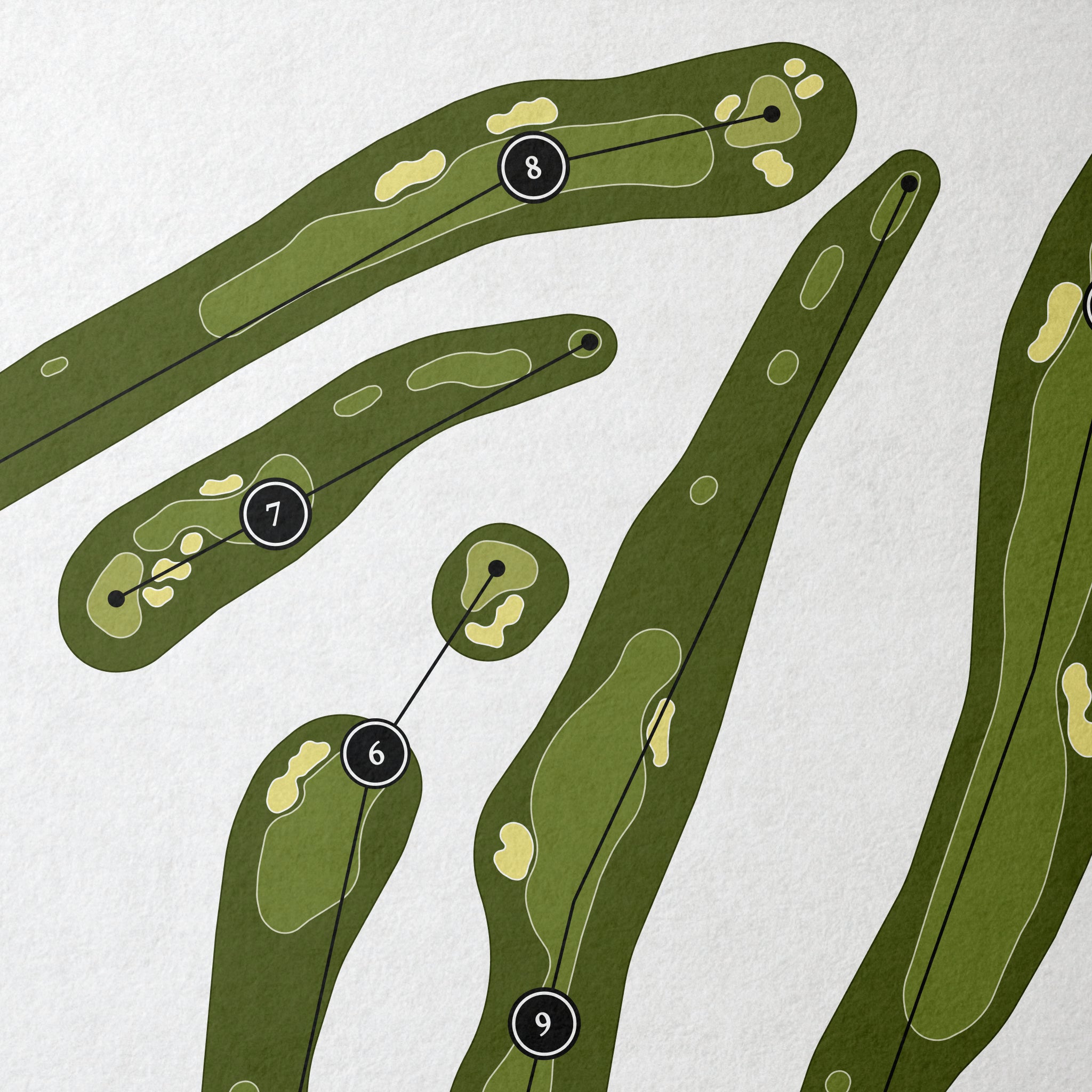 TPC Deere Run | Golf Course Map | Close+Up 