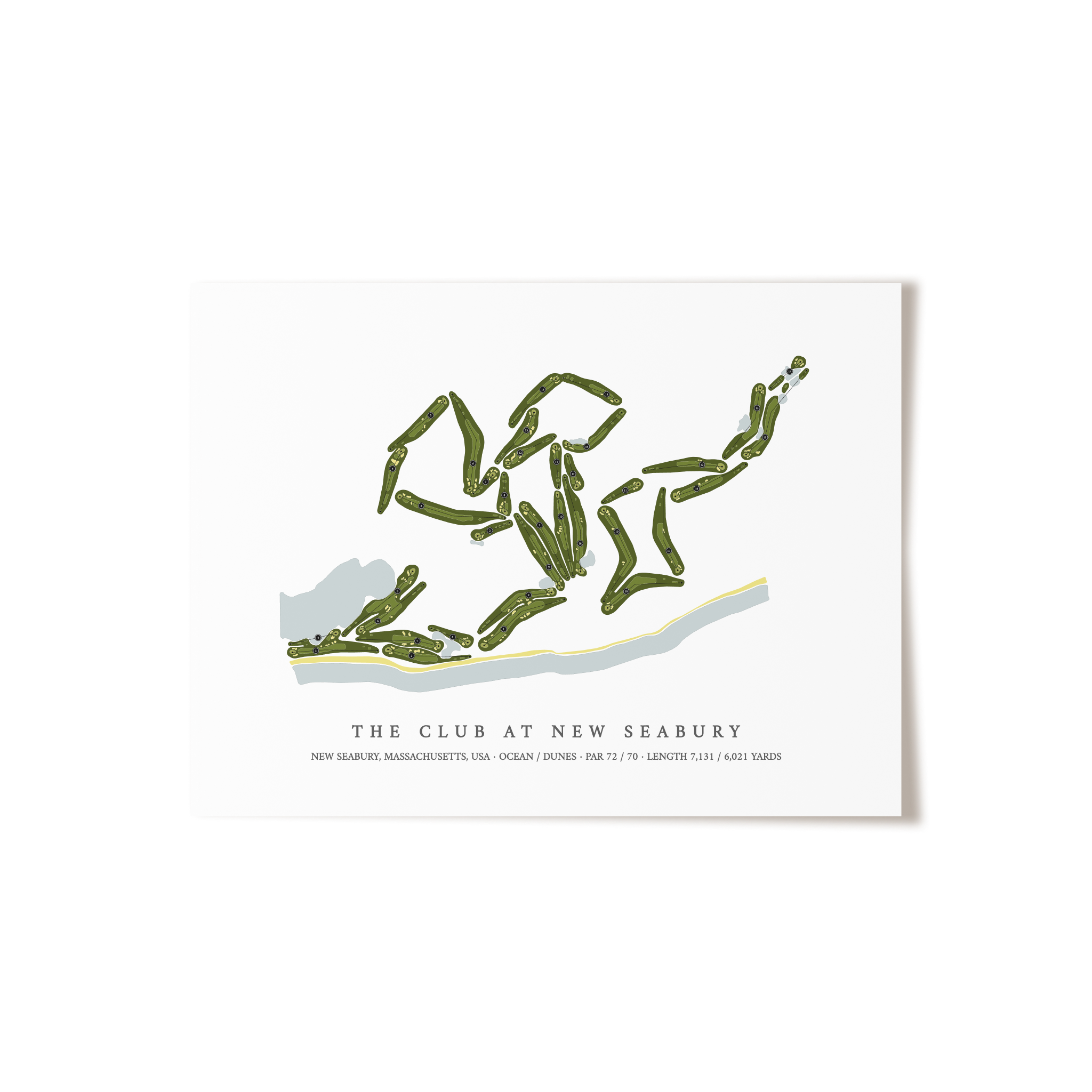 The Club at New Seabury  | Golf Course Print | Unframed 