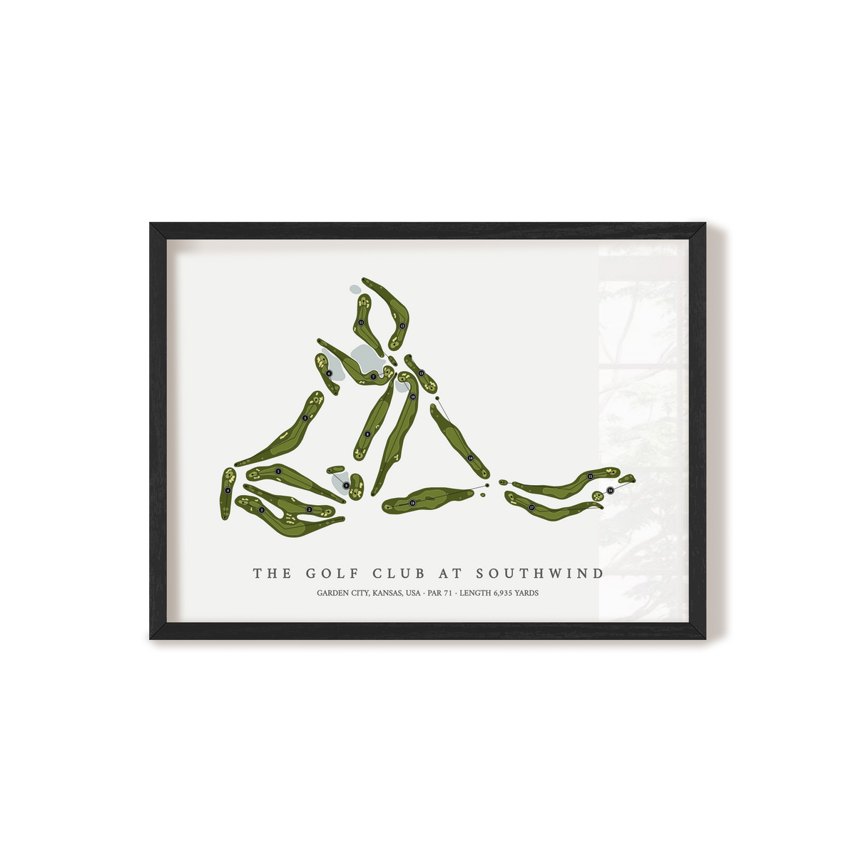 The Golf Club at Southwind | Golf Course Map