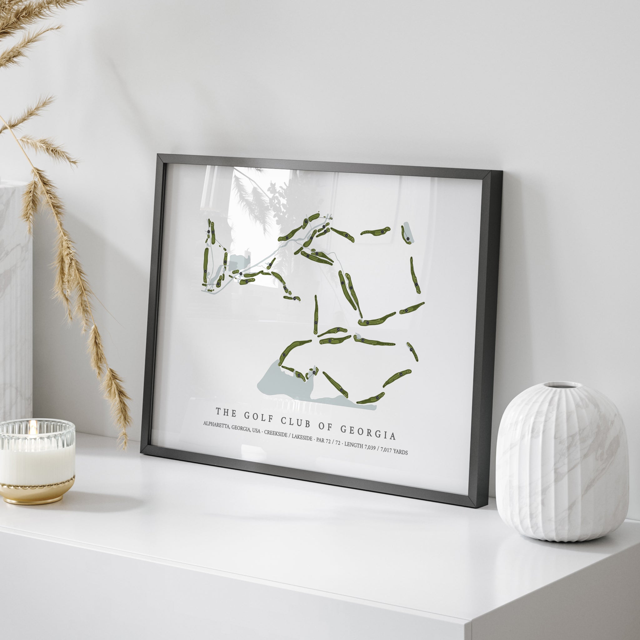 The Golf Club of Georgia | Golf Course Map | On Table 