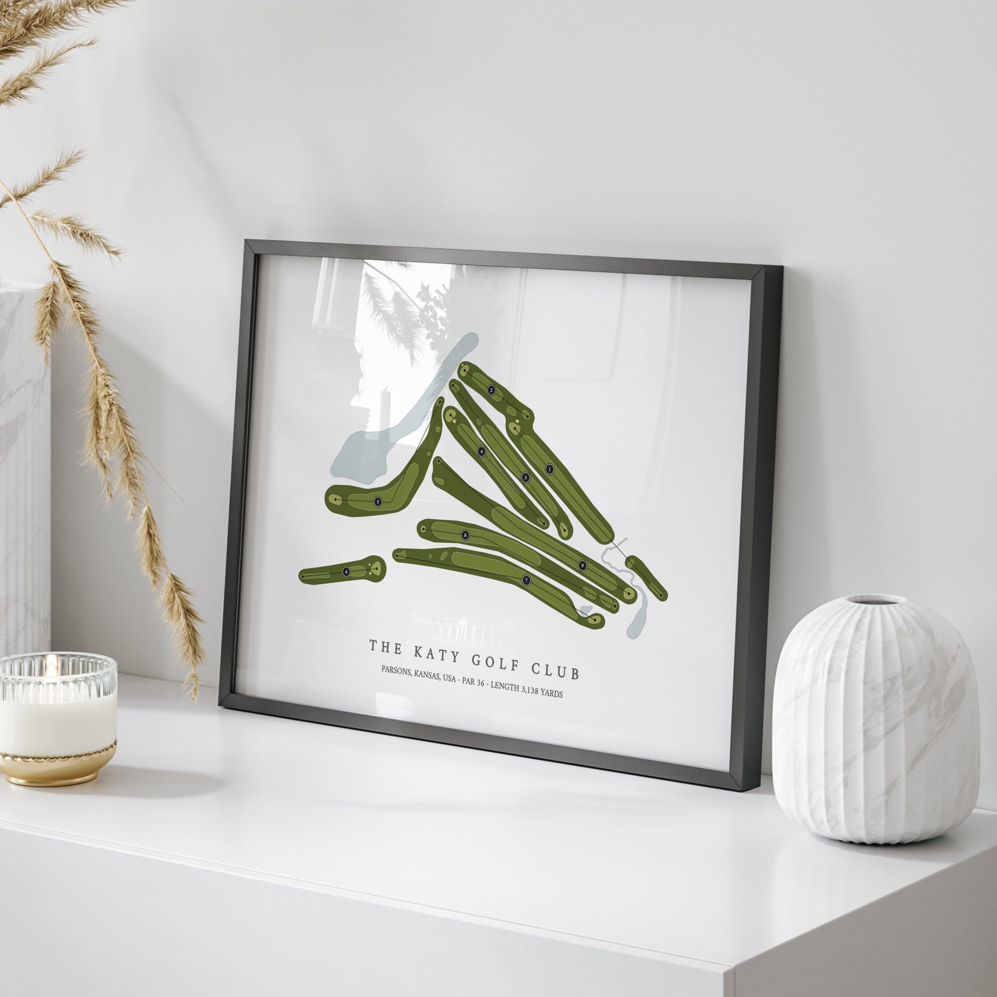 The Katy Golf Club | Golf Course Map | On Table 