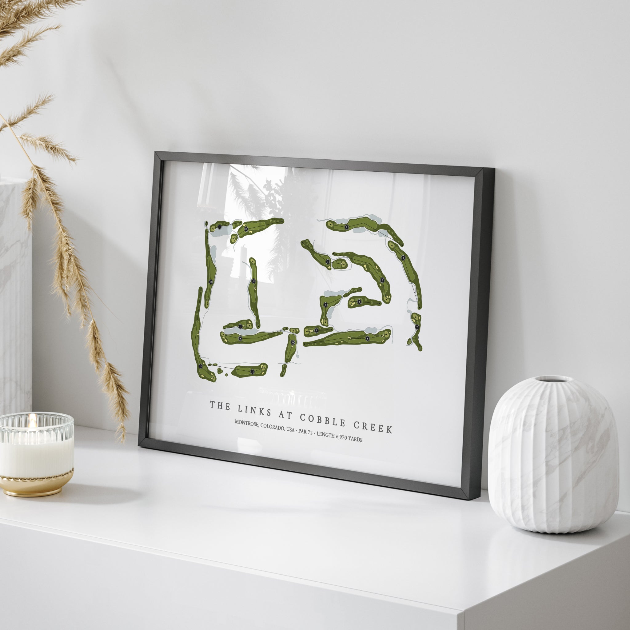 The Links at Cobble Creek | Golf Course Map | On Table 