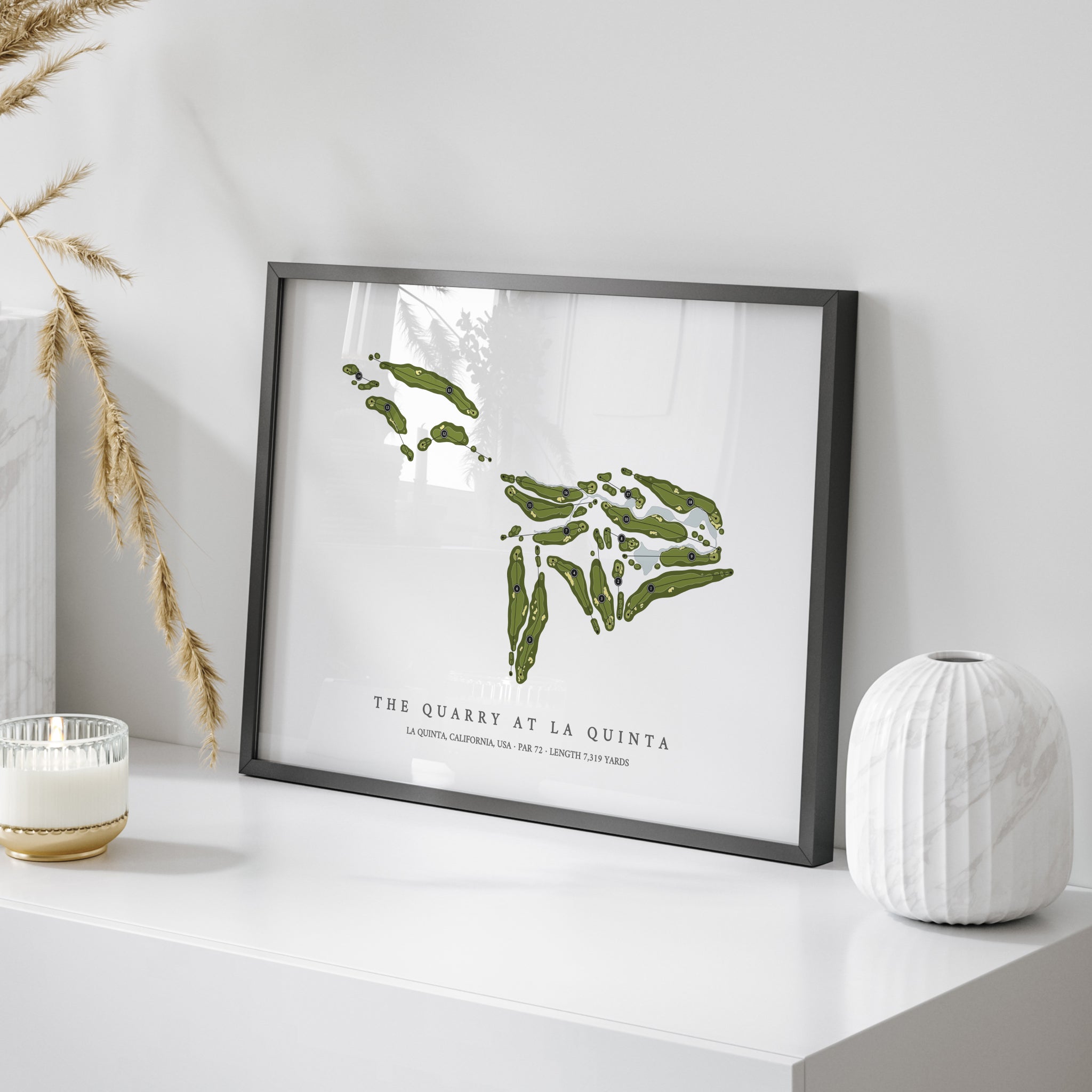 The Quarry at La Quinta | Golf Course Map | On Table 