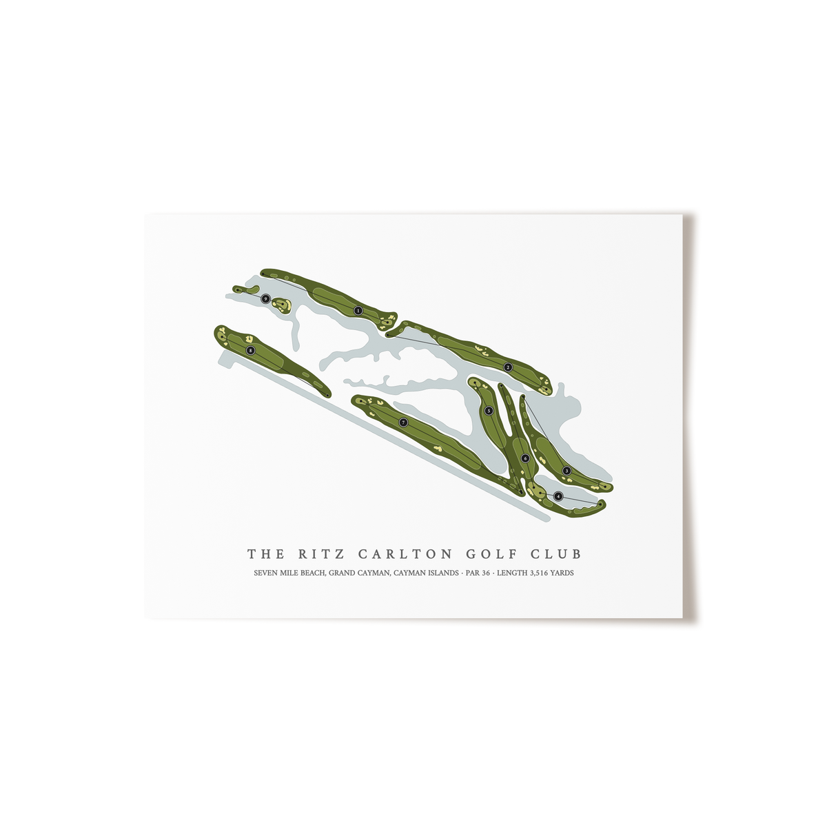 The Ritz Carlton Golf Club | Golf Course Print | Unframed