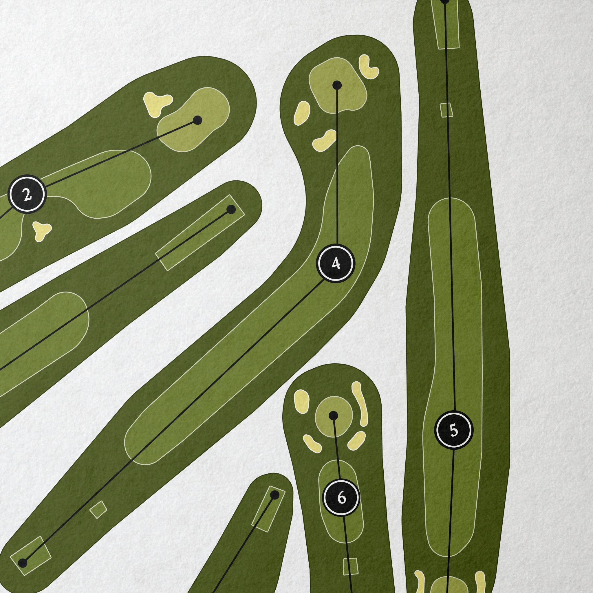 The Skenandoa Club | Golf Course Map | Close Up