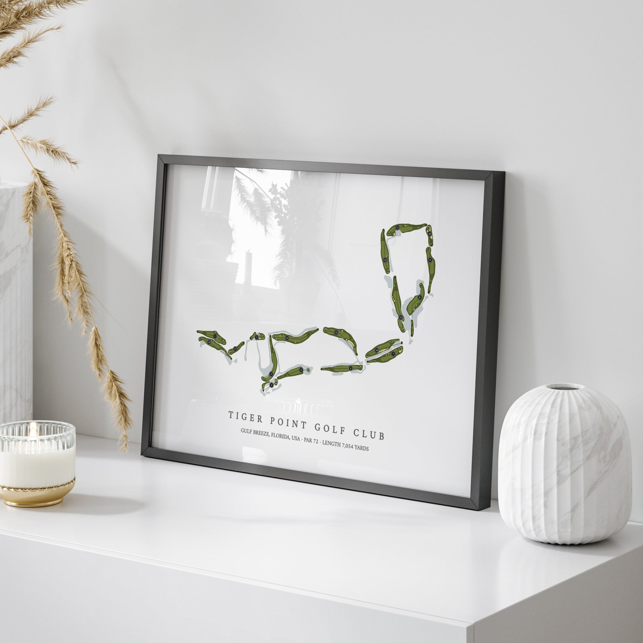 Tiger Point Golf Club | Golf Course Map | On+Table 