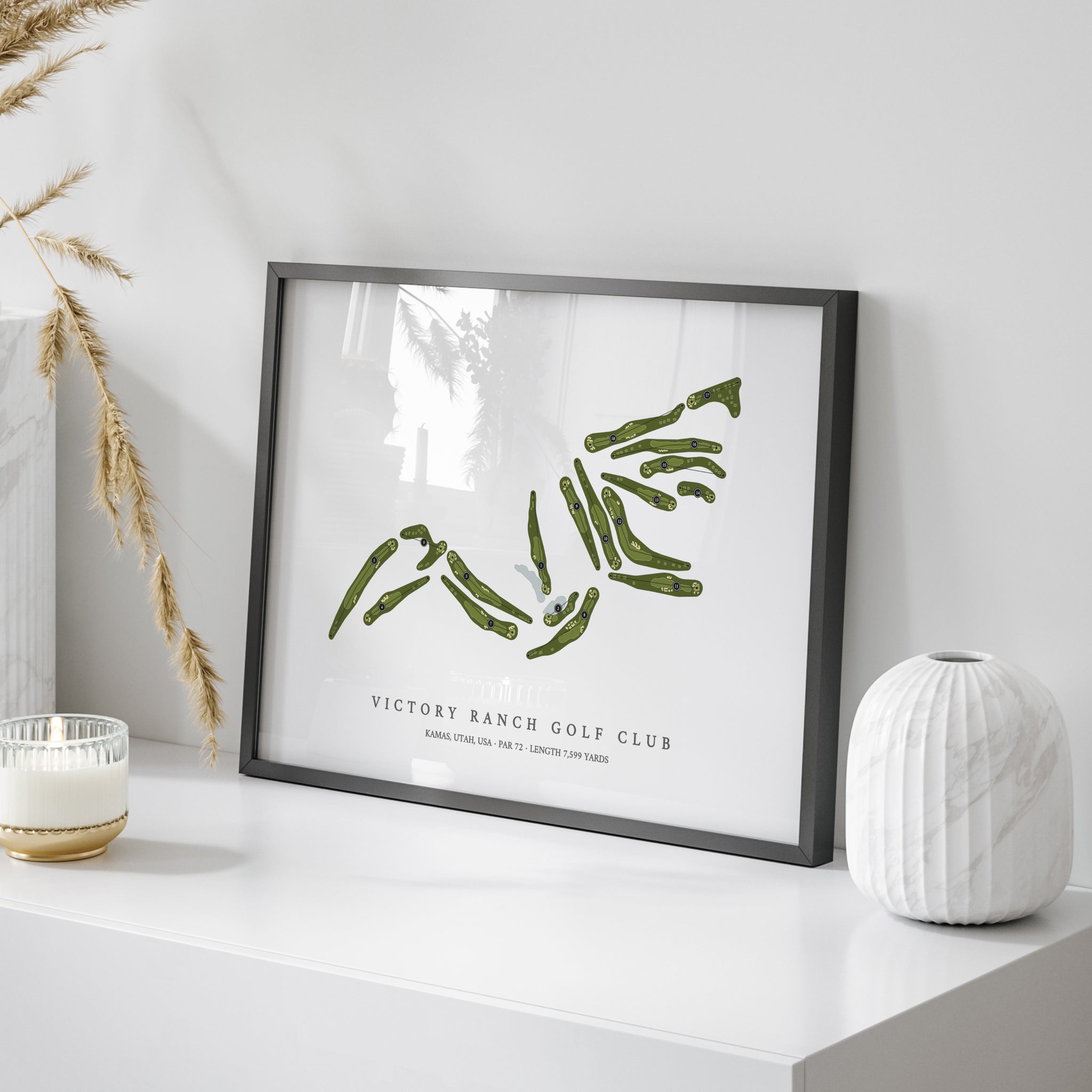 Victory Ranch Golf Club | Golf Course Map | On Table 