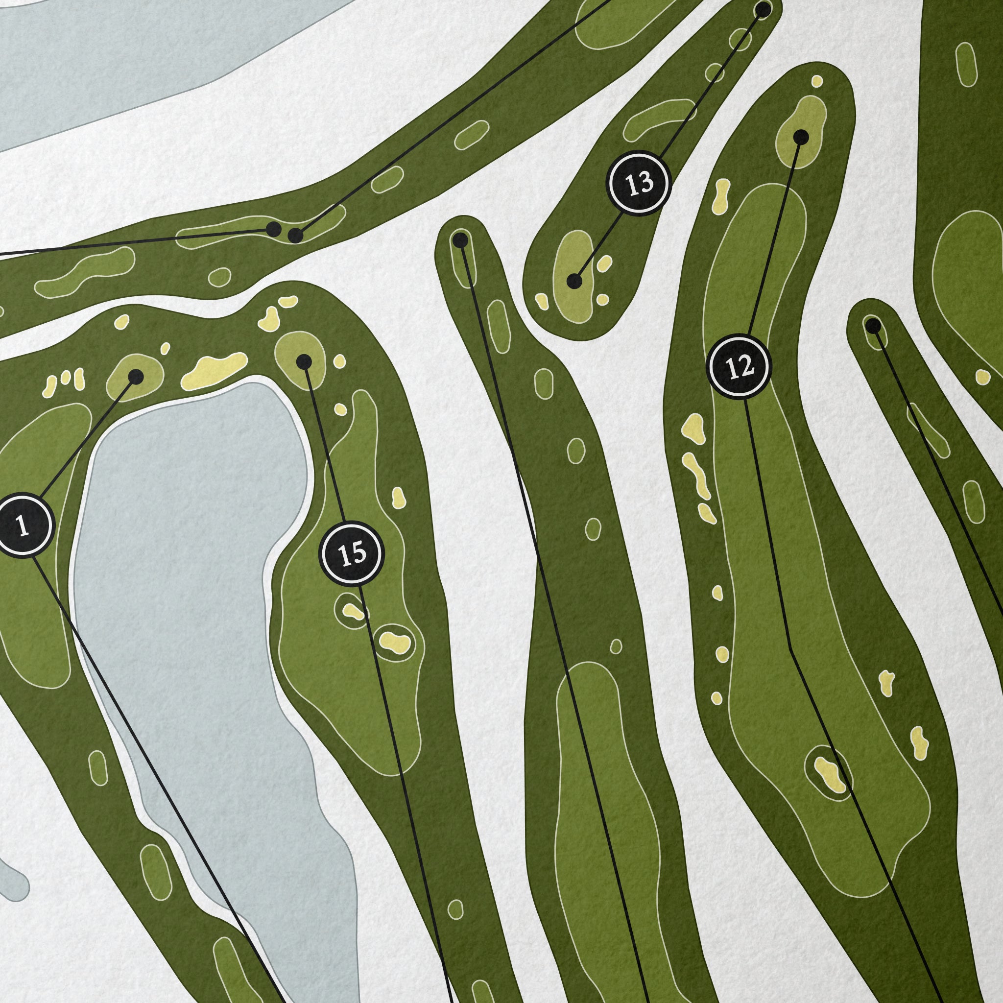 Vidanta Vallarta Course at Vidanta Nuevo Nayarit-Vallarta | Golf Course Map | Close Up 