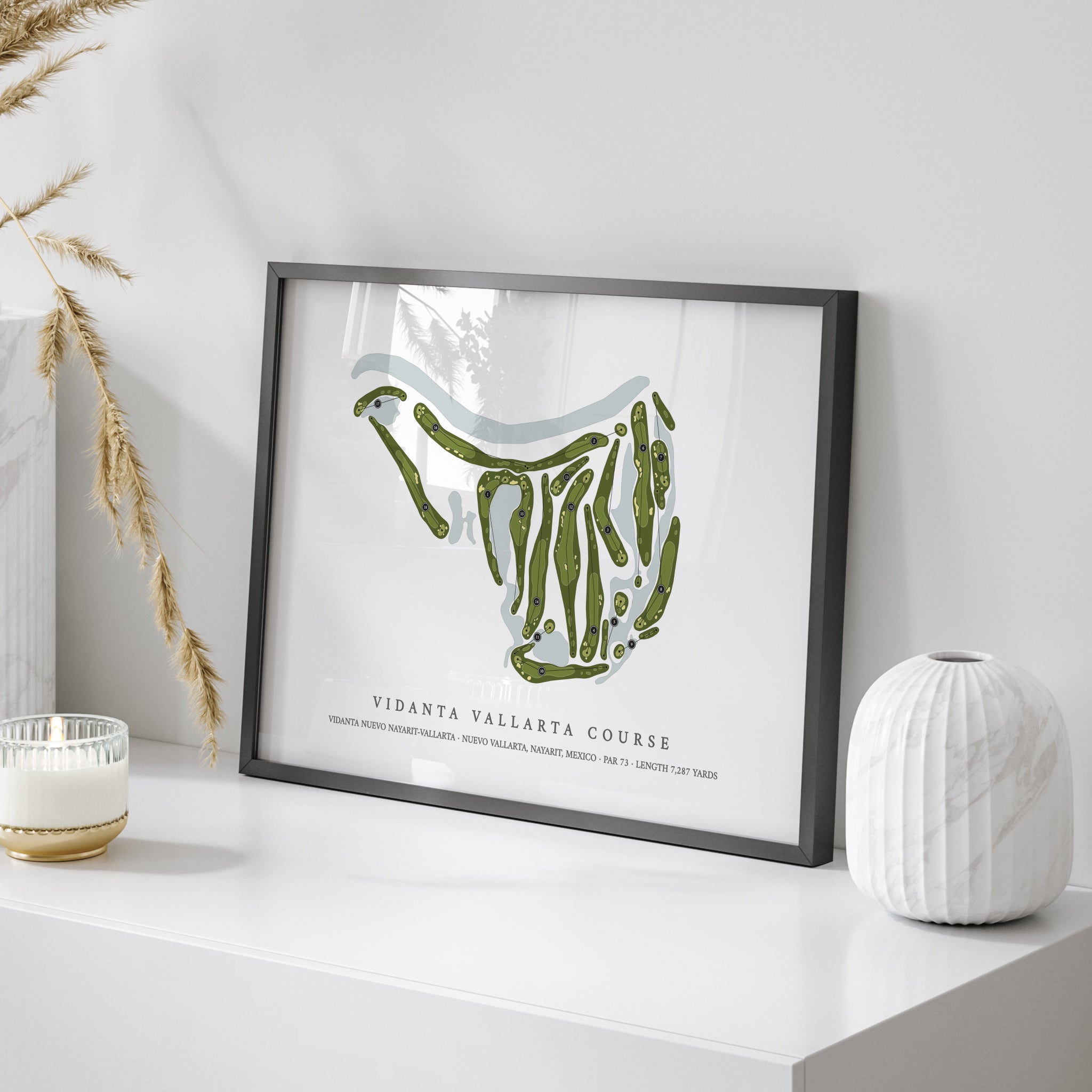 Vidanta Vallarta Course at Vidanta Nuevo Nayarit-Vallarta | Golf Course Map | On Table 