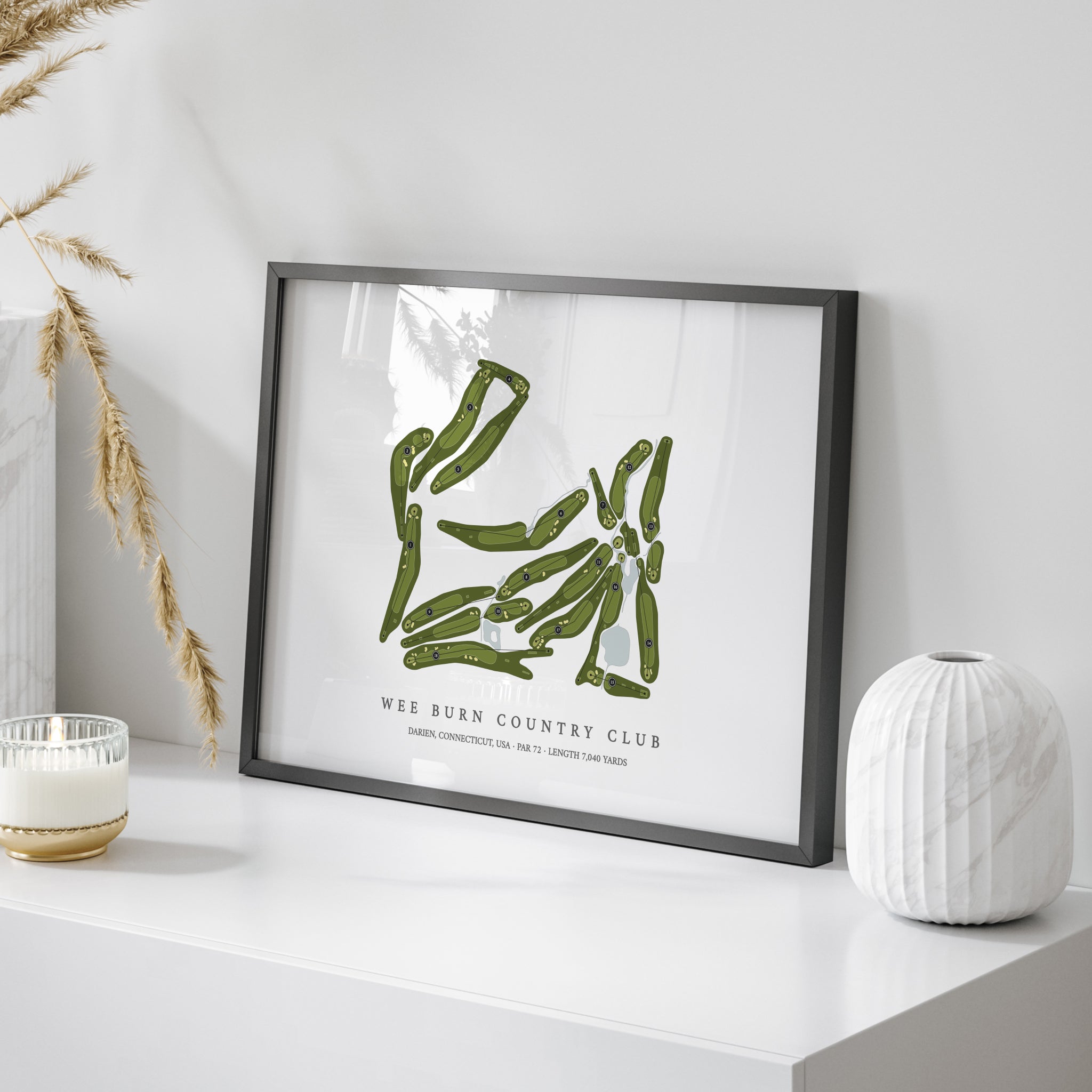Wee Burn Country Club | Golf Course Map | On+Table
