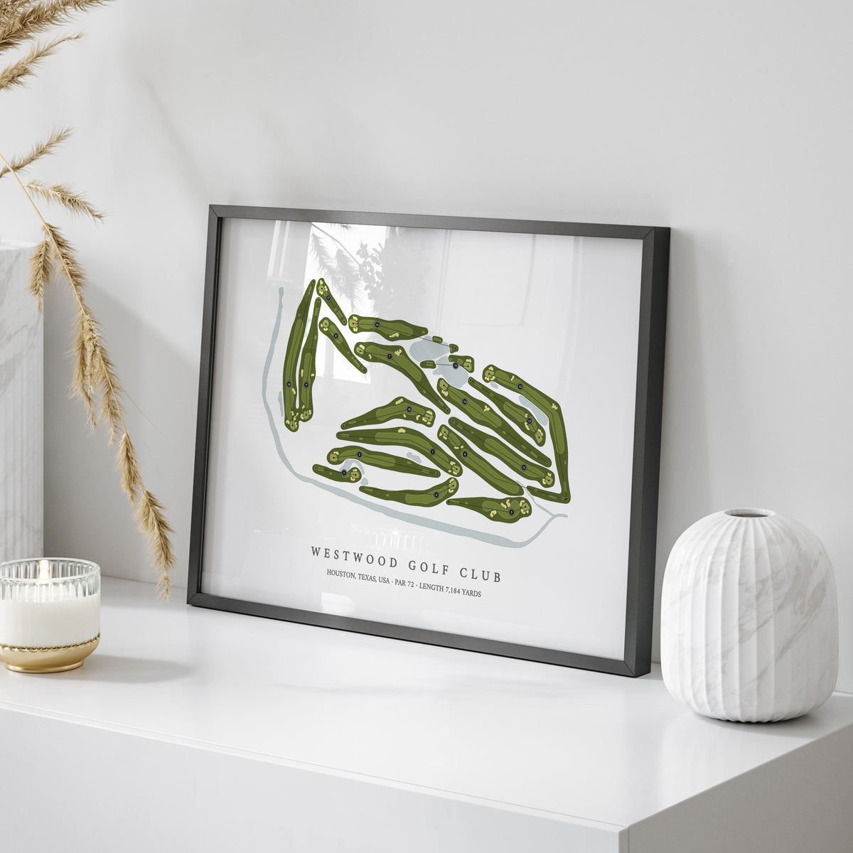 Westwood Golf Club | Golf Course Map | On Table