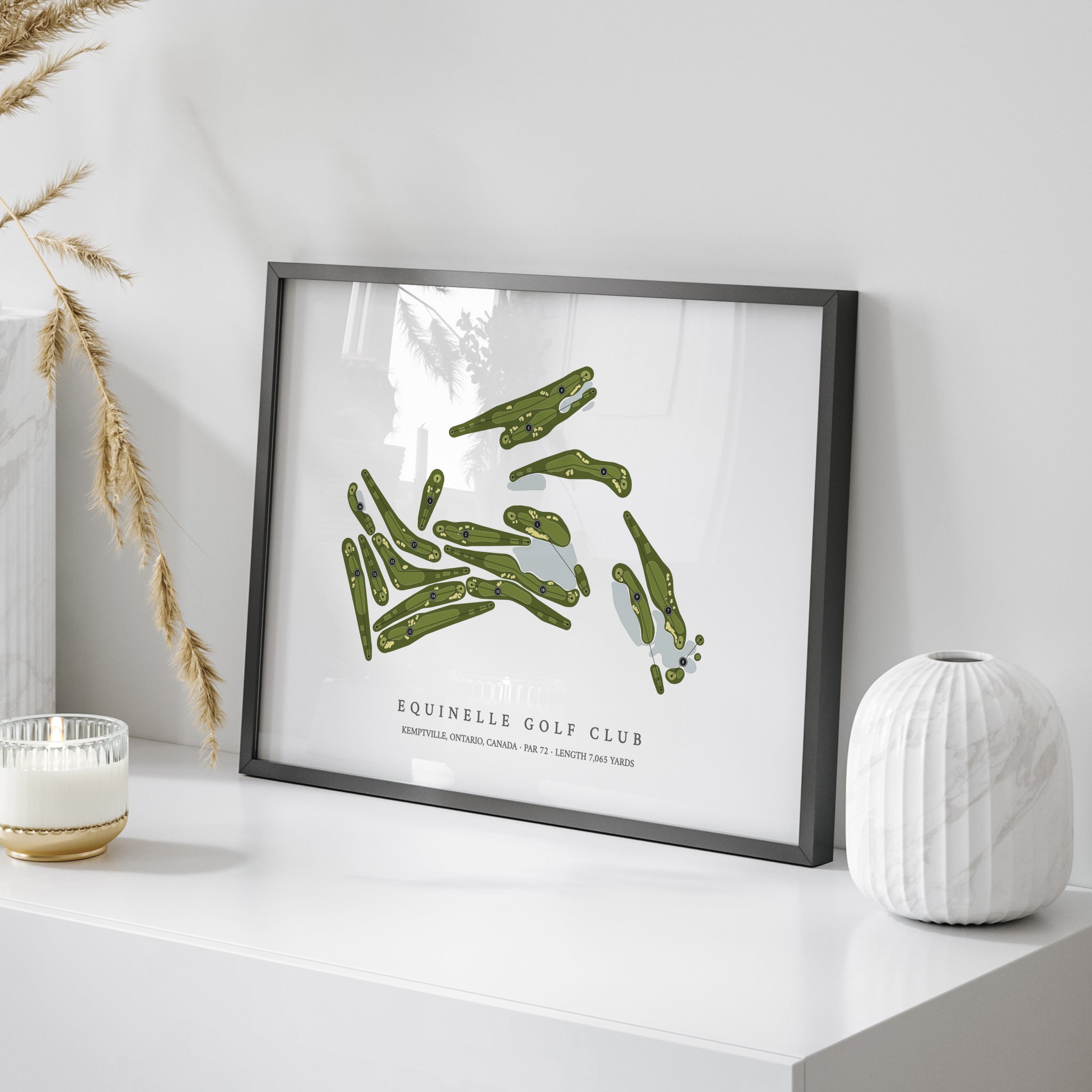 eQuinelle Golf Club | Golf Course Map | On+Table