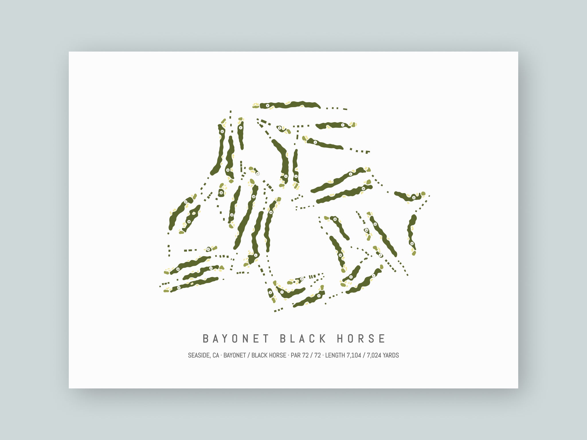 Bayonet Black Horse