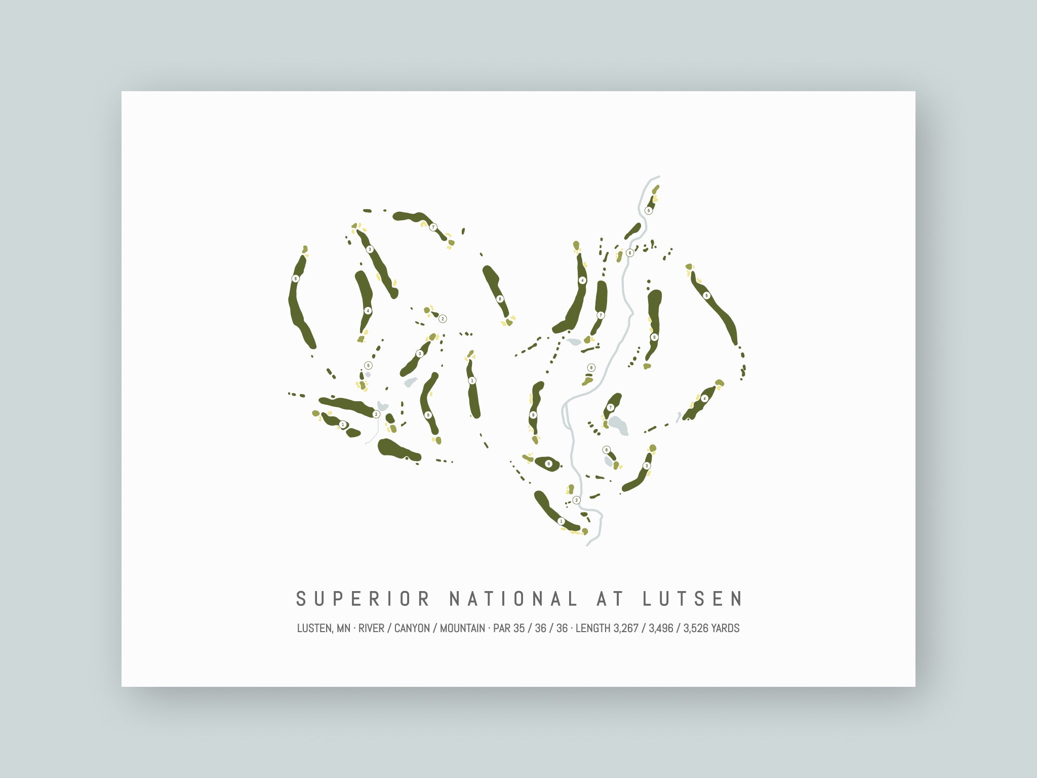 Superior-National-at-Lutsen-MN--Unframed-24x18-With-Hole-Numbers