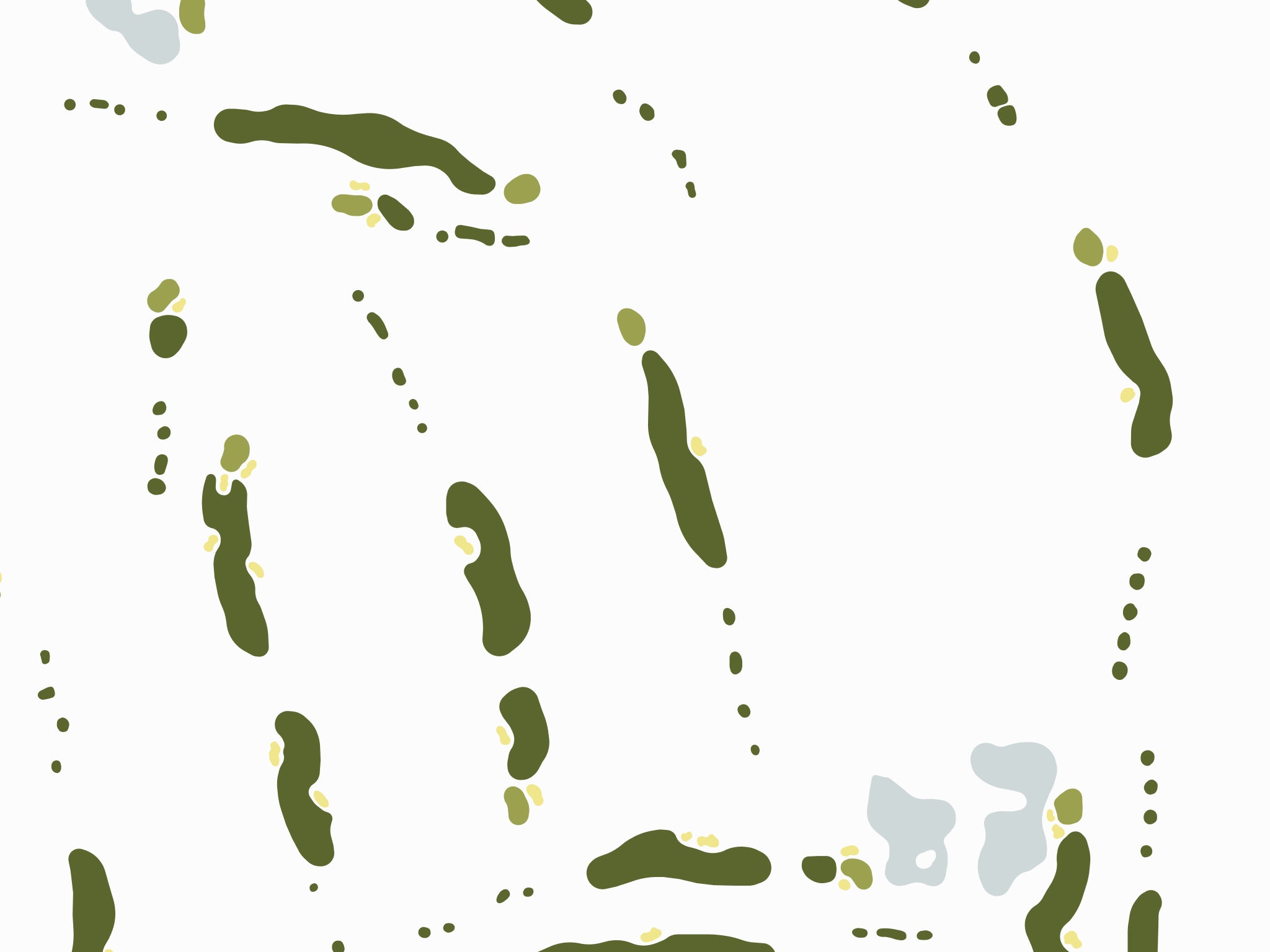 Tonto Verde Golf Club Map - Close Up