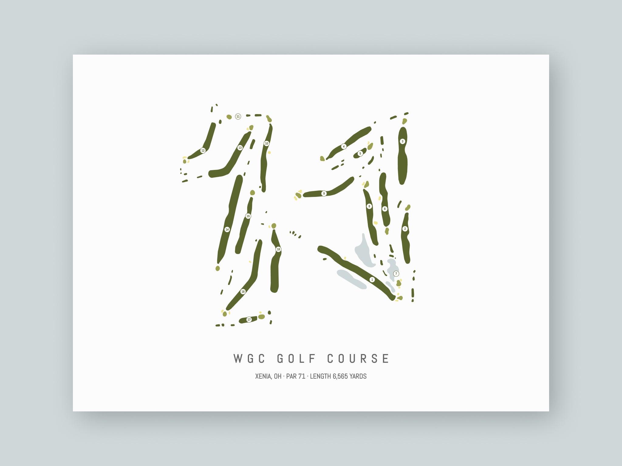 WGC-Golf-Course-OH--Unframed-24x18-With-Hole-Numbers